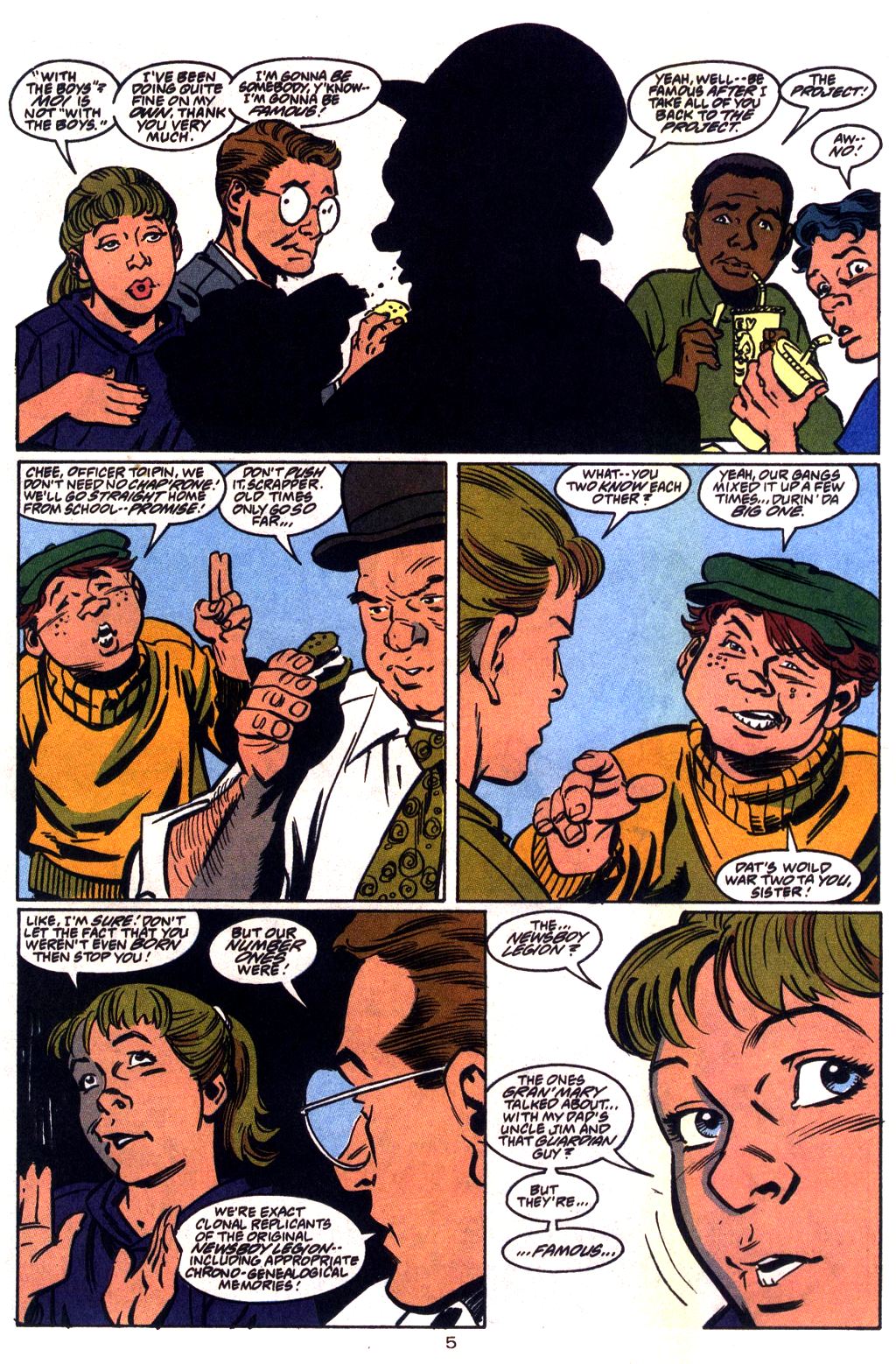 Read online Guardians of Metropolis comic -  Issue #3 - 6