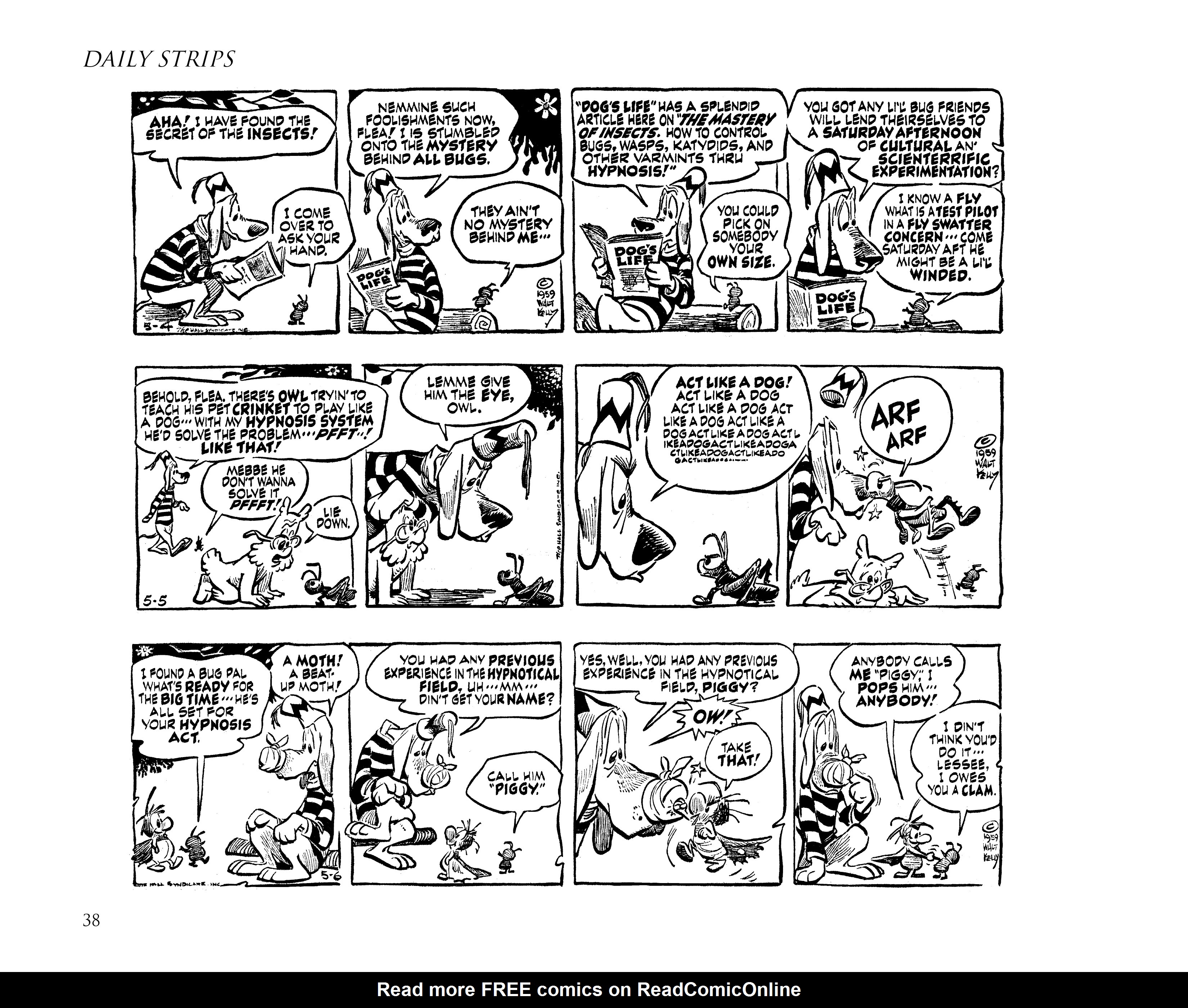 Read online Pogo by Walt Kelly: The Complete Syndicated Comic Strips comic -  Issue # TPB 6 (Part 1) - 48