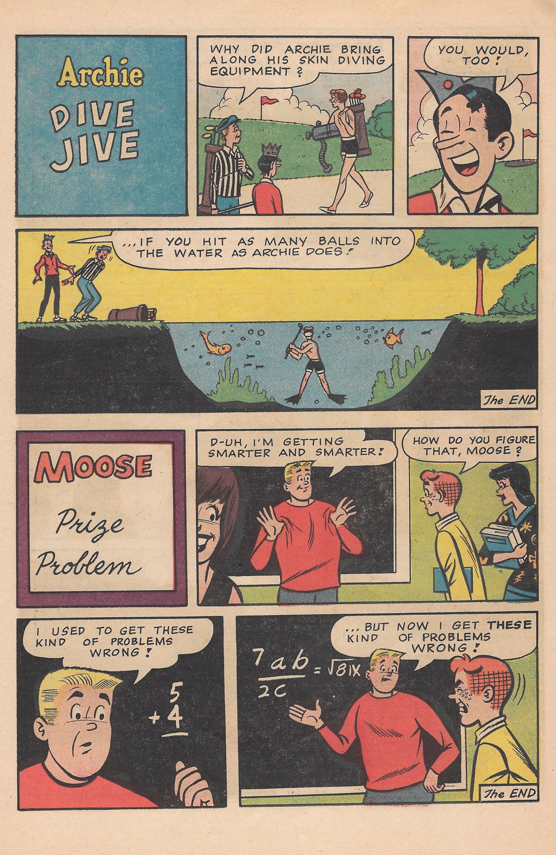 Read online Archie's Joke Book Magazine comic -  Issue #96 - 30