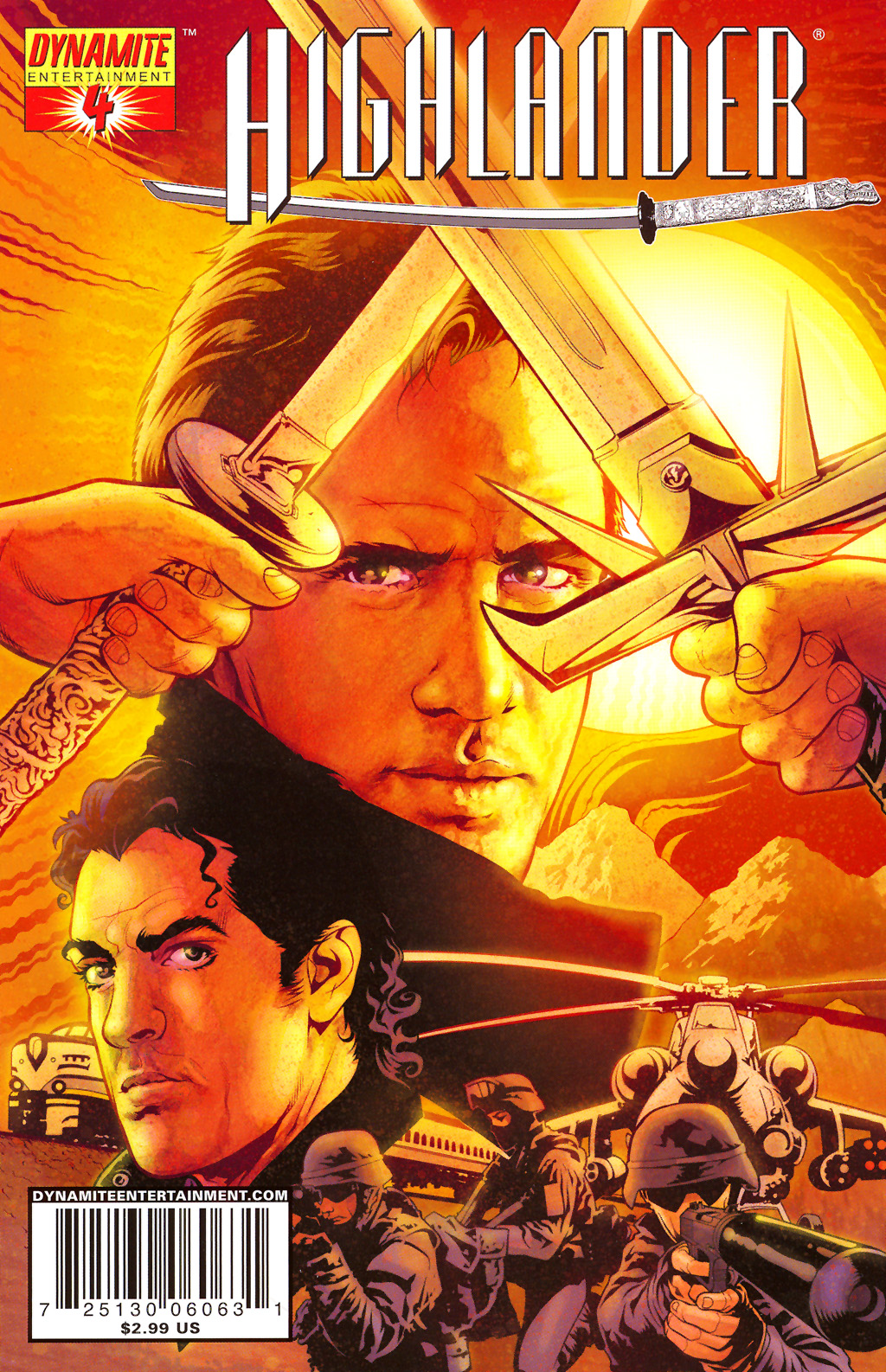 Read online Highlander comic -  Issue #4 - 1