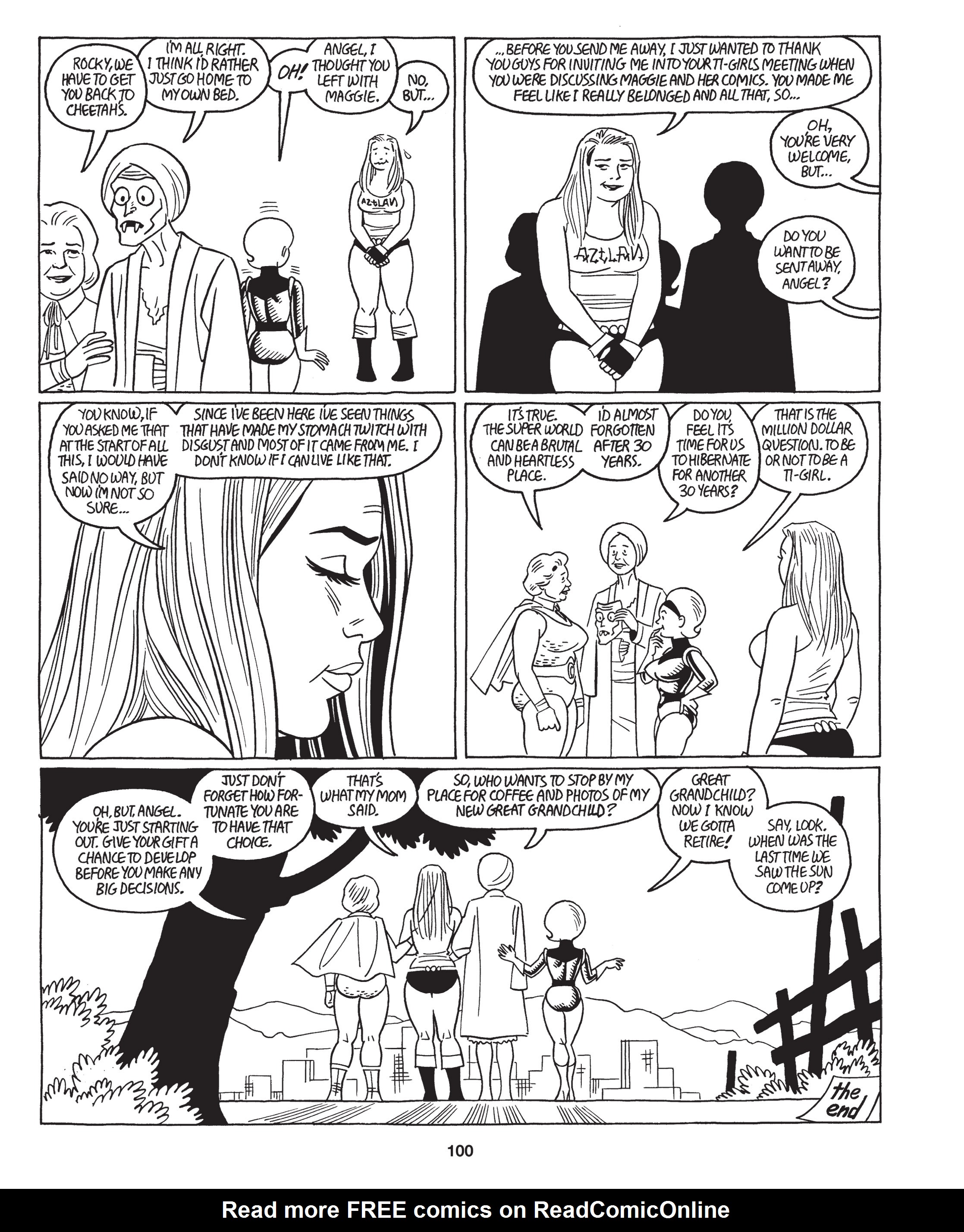 Read online Love and Rockets: New Stories comic -  Issue #2 - 102