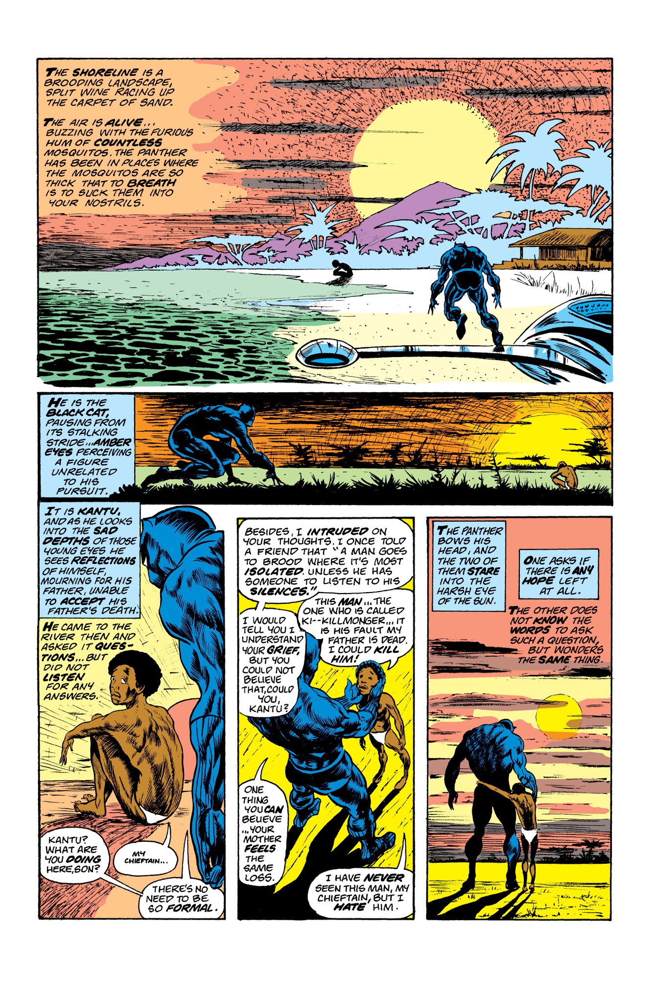 Read online Marvel Masterworks: The Black Panther comic -  Issue # TPB 1 - 186