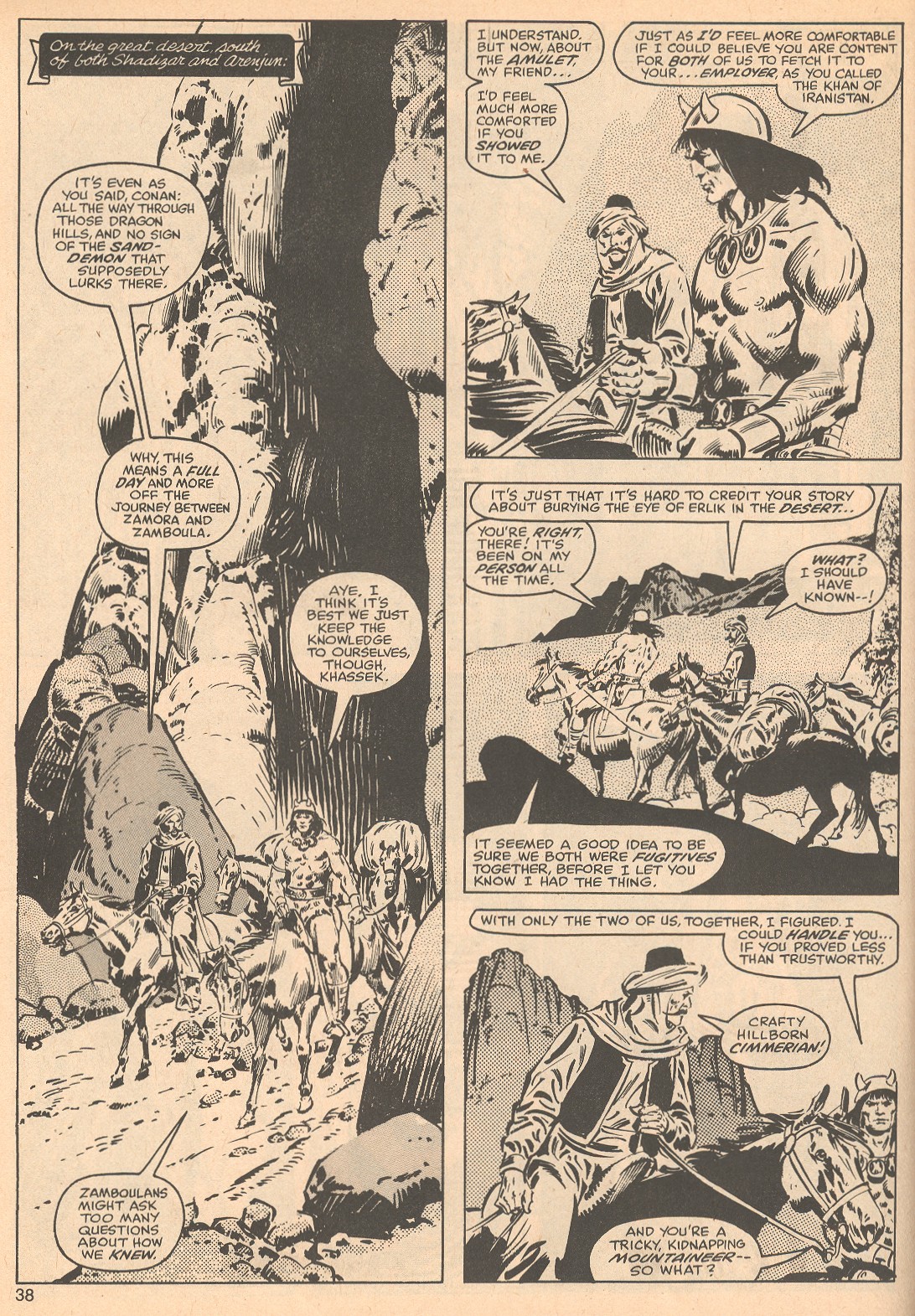 Read online The Savage Sword Of Conan comic -  Issue #56 - 38