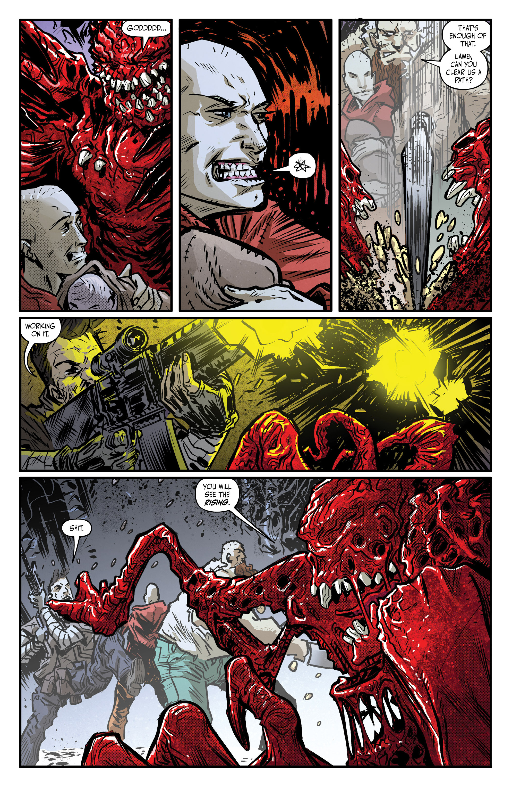 Read online Spread comic -  Issue #20 - 22