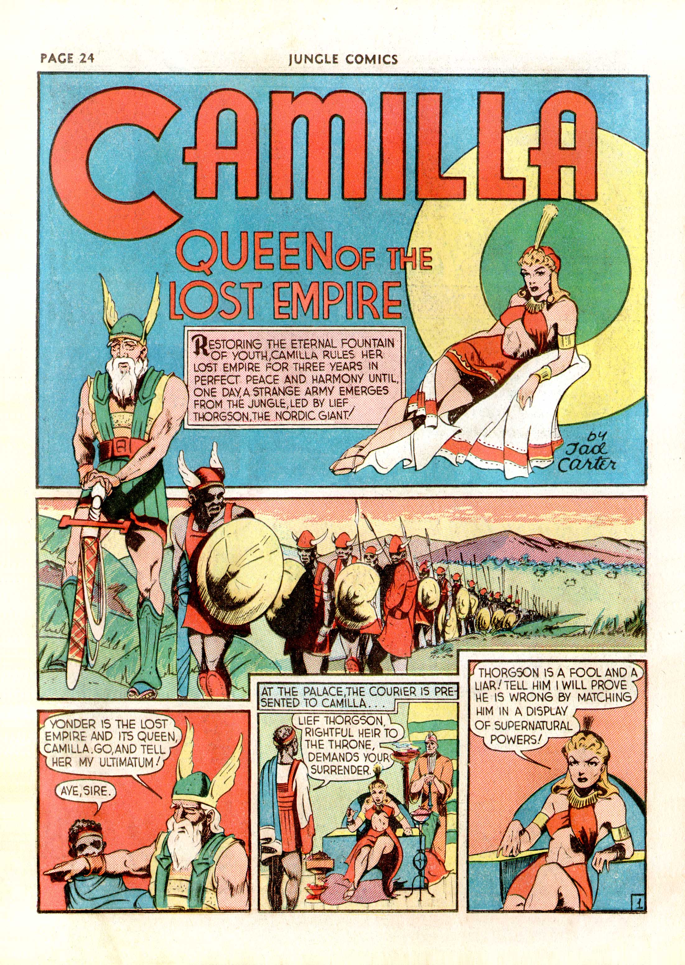 Read online Jungle Comics comic -  Issue #5 - 27