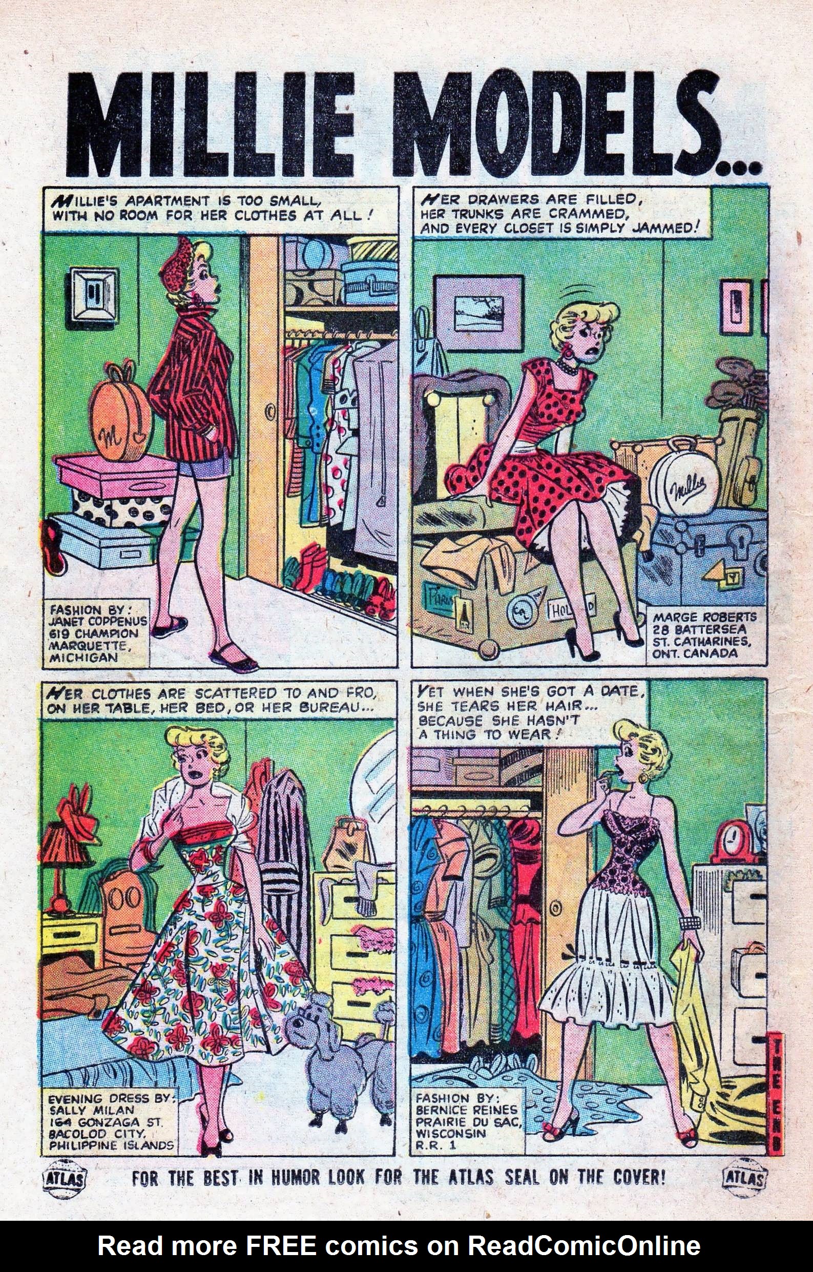 Read online Millie the Model comic -  Issue #61 - 24