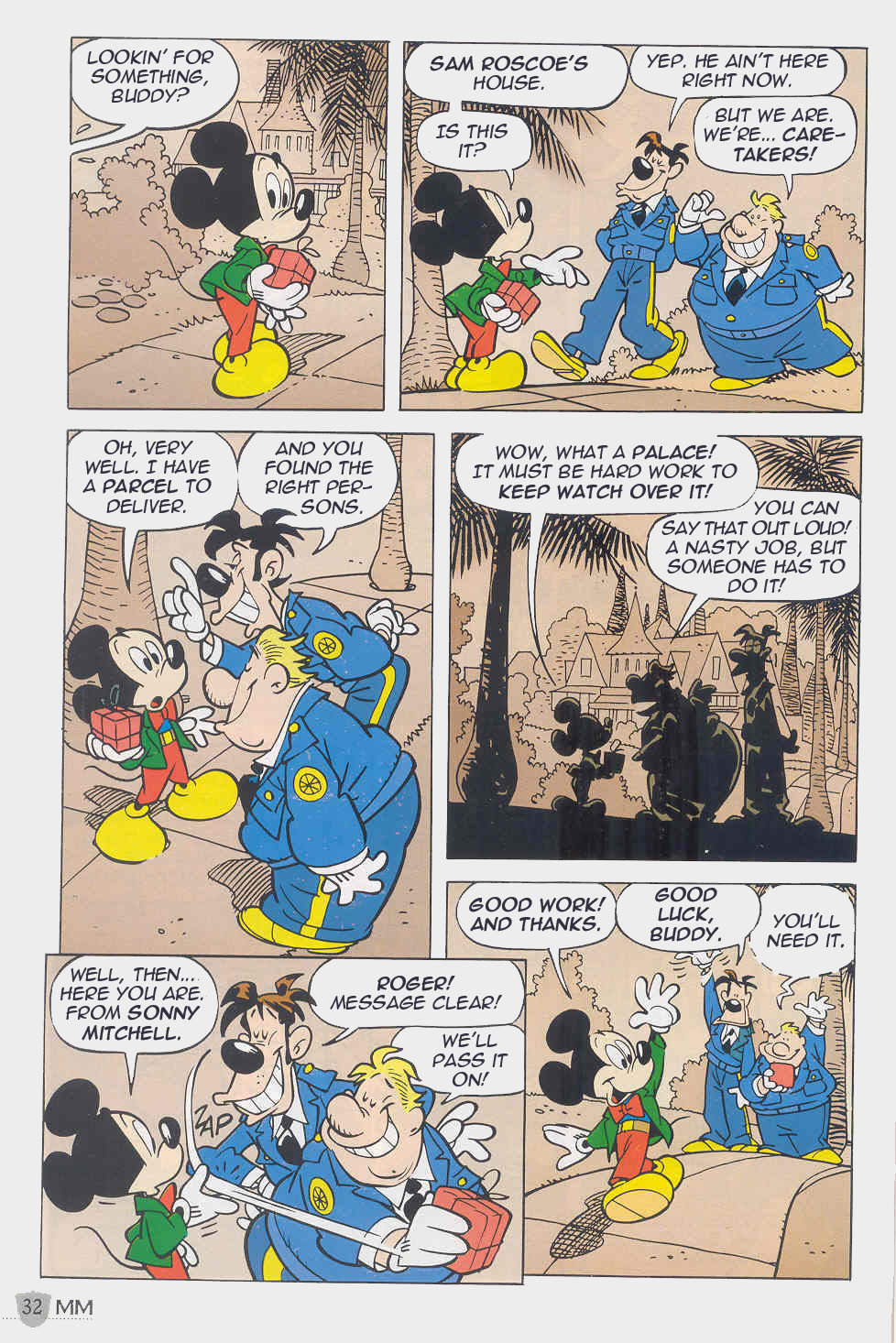 Read online Mickey Mouse Mystery Magazine comic -  Issue #0 - 32