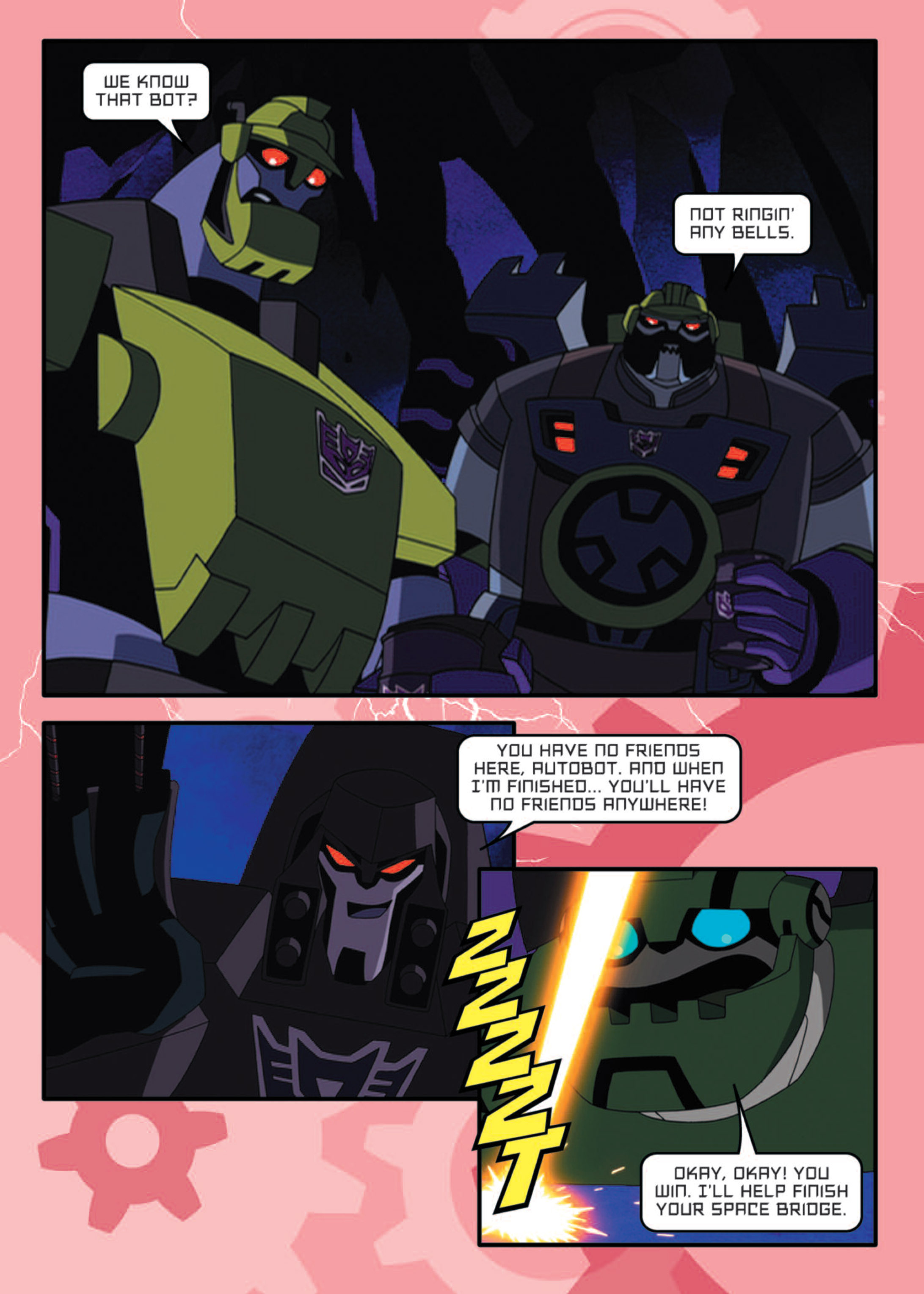 Read online Transformers Animated comic -  Issue #13 - 52