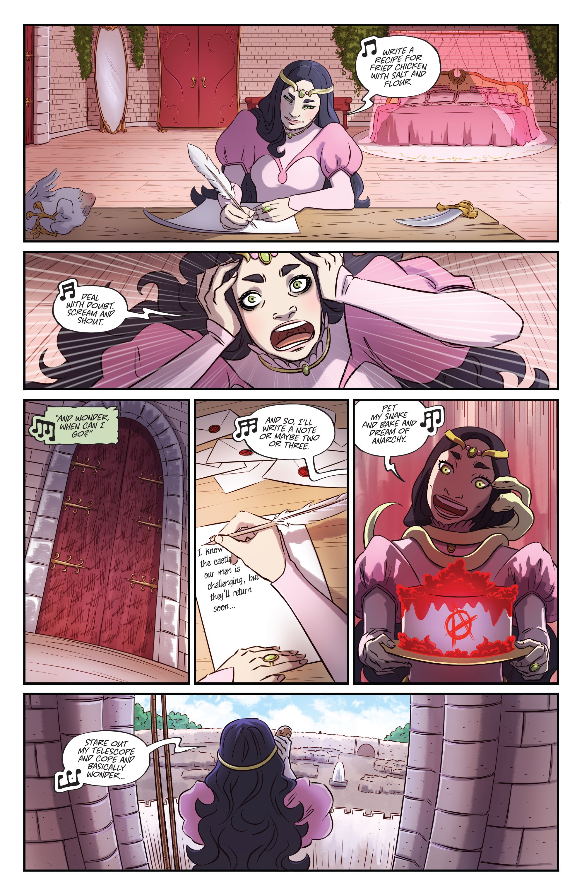 Read online Ladycastle comic -  Issue #1 - 5