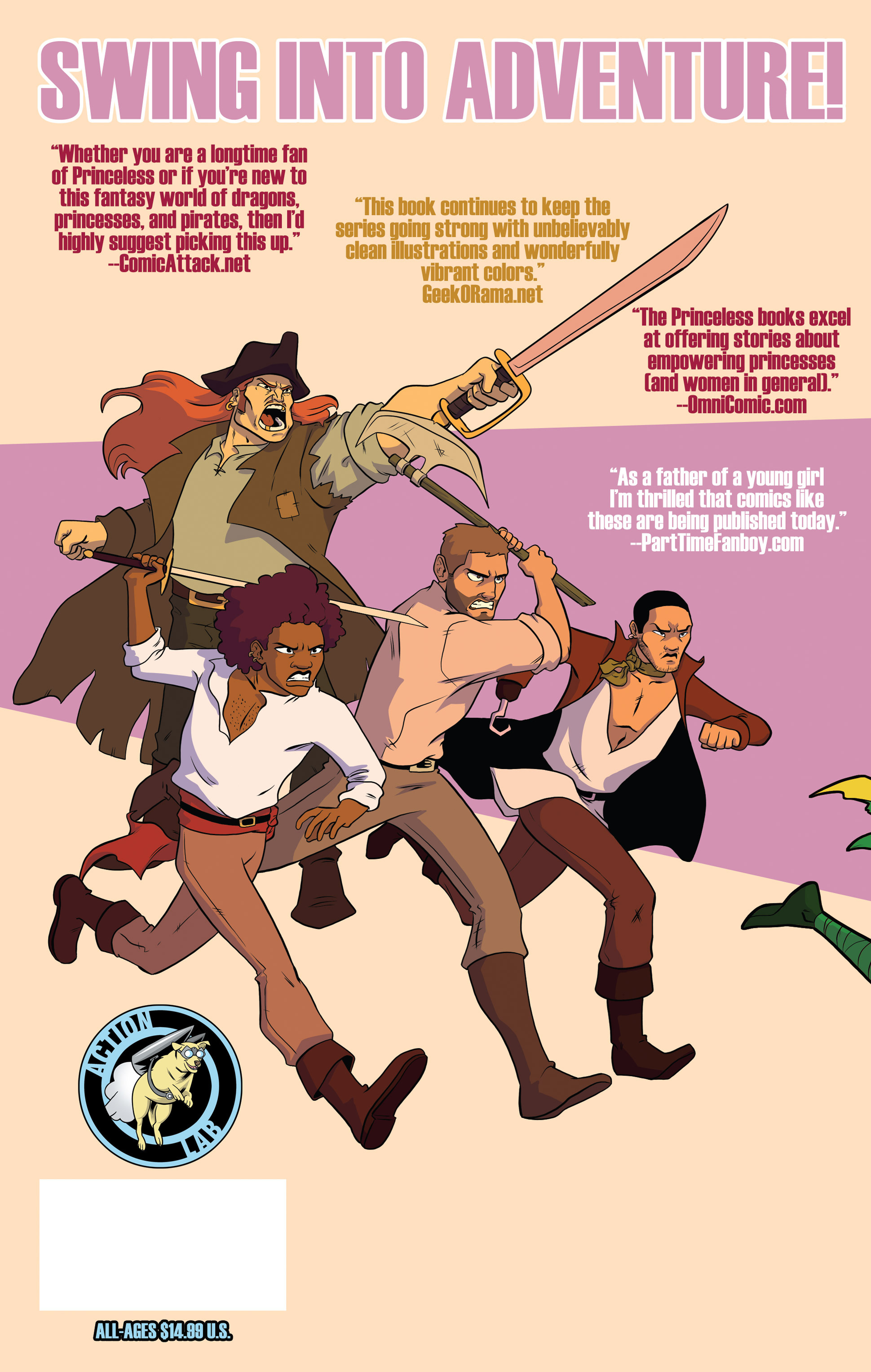 Read online Princeless: The Pirate Princess comic -  Issue # Full - 113