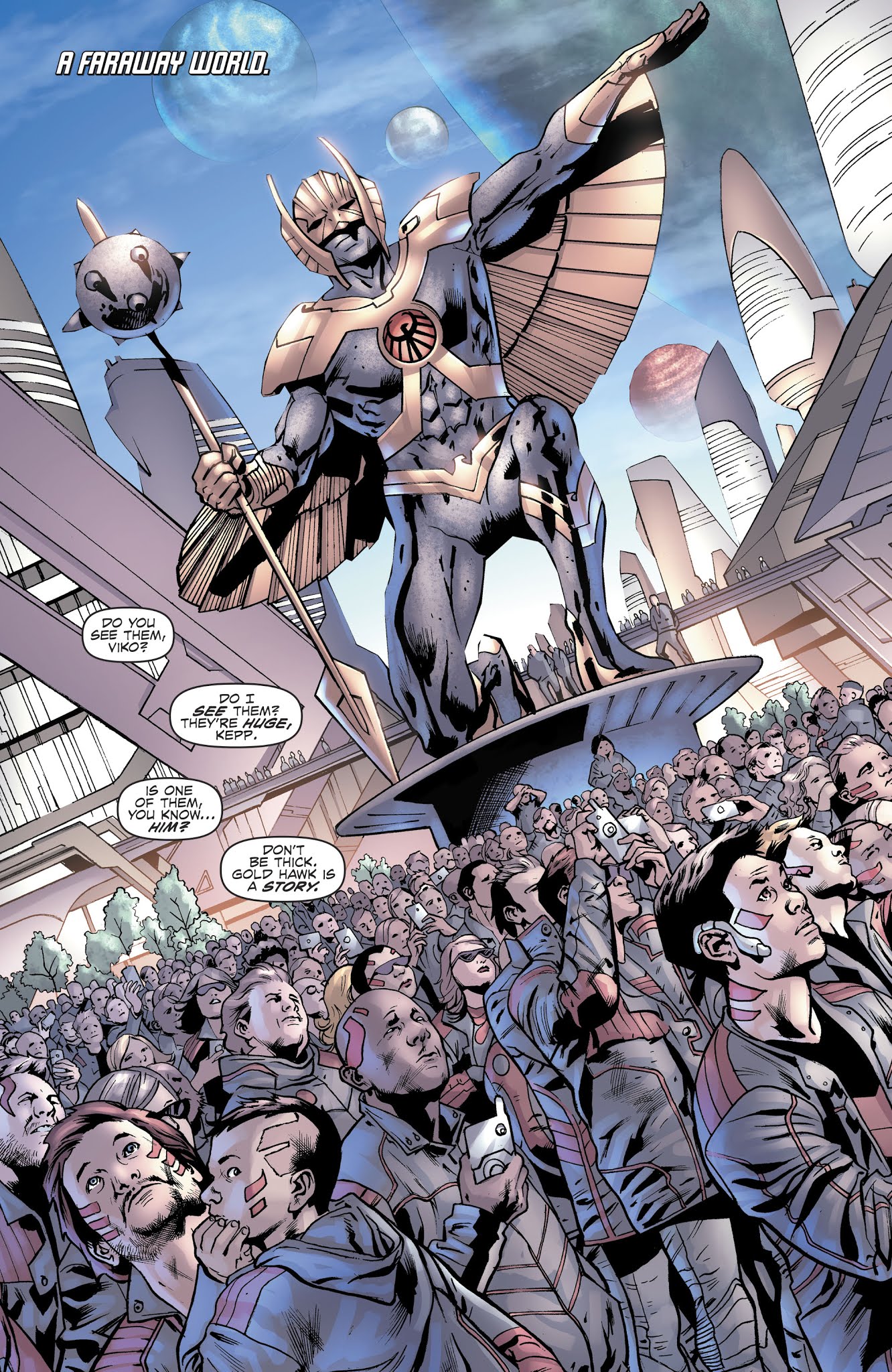 Read online Hawkman (2018) comic -  Issue #4 - 4