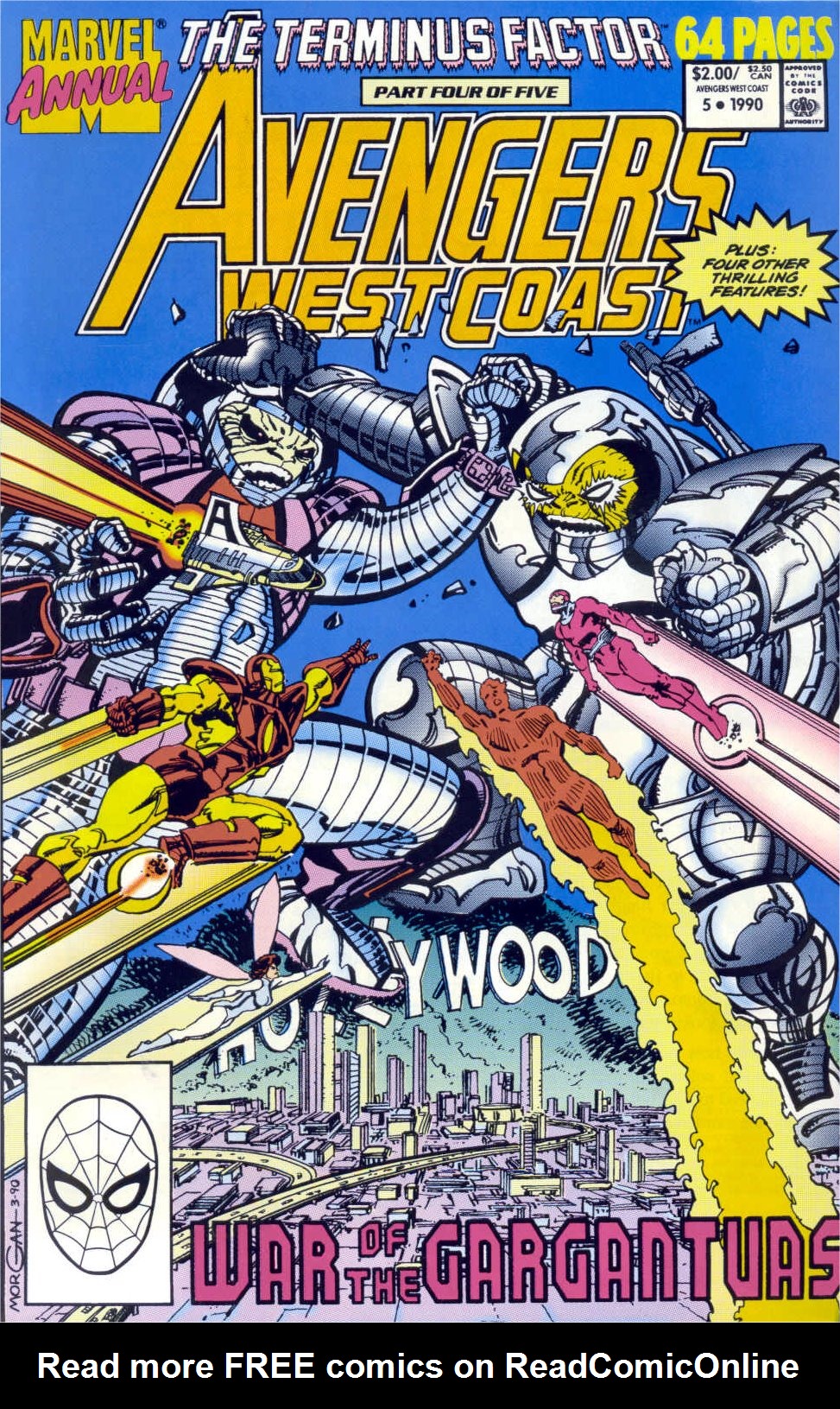 Read online West Coast Avengers (1985) comic -  Issue # _Annual 5 - 1