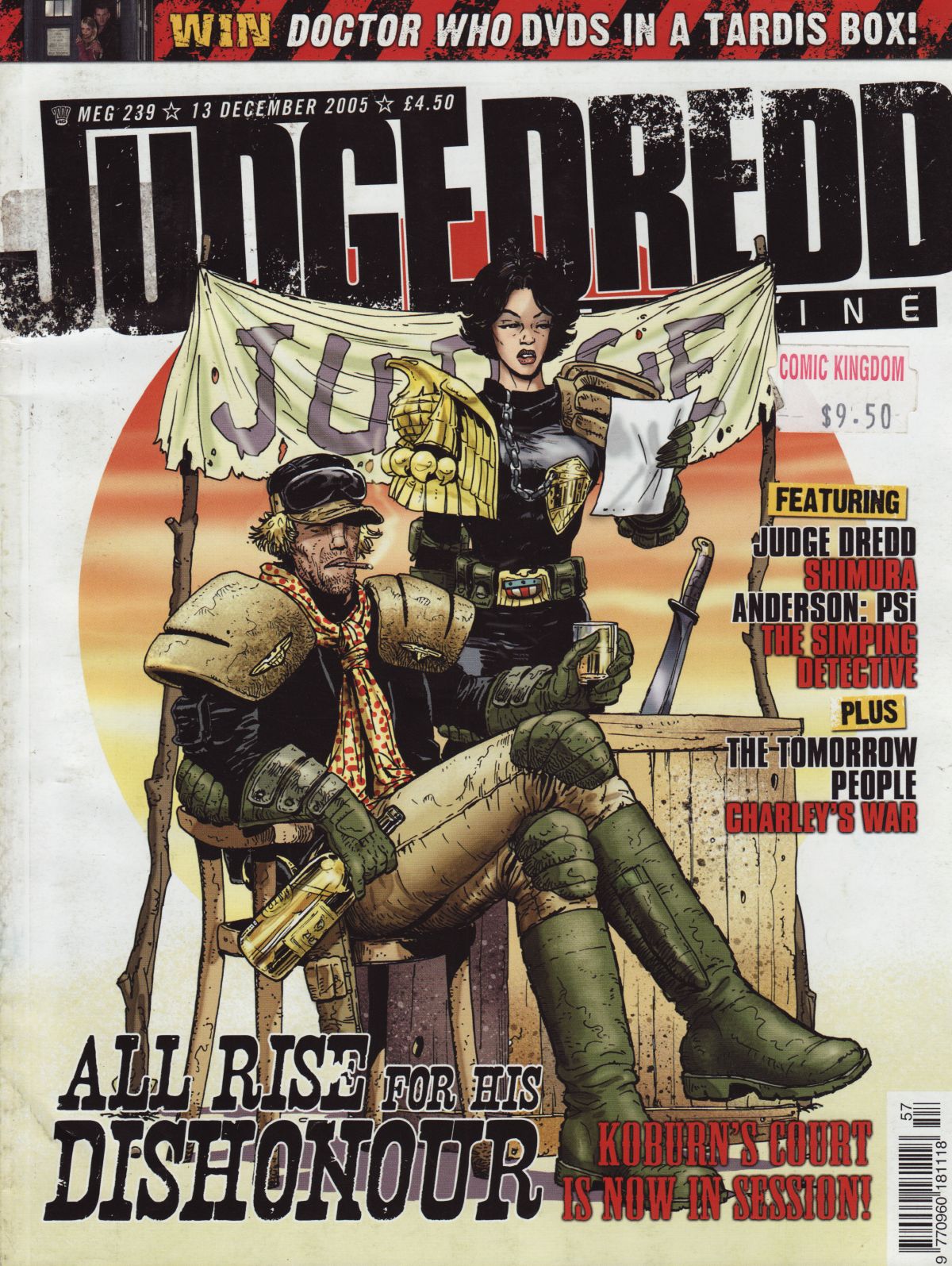 Read online Judge Dredd Megazine (Vol. 5) comic -  Issue #239 - 1
