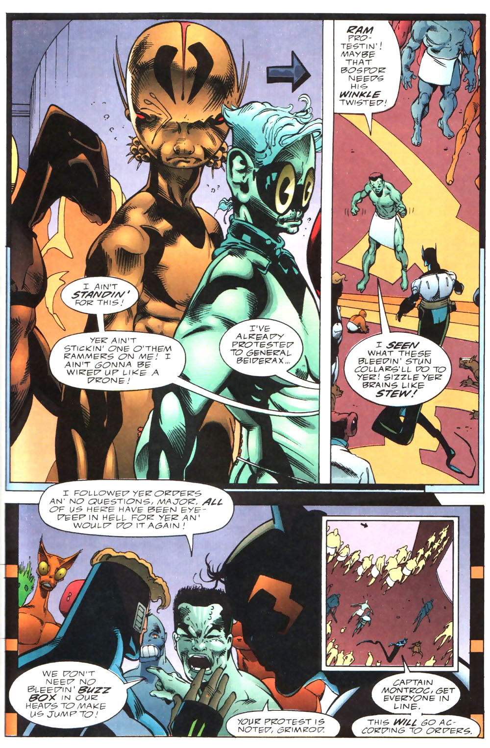 Read online Alien Legion: On the Edge comic -  Issue #3 - 35
