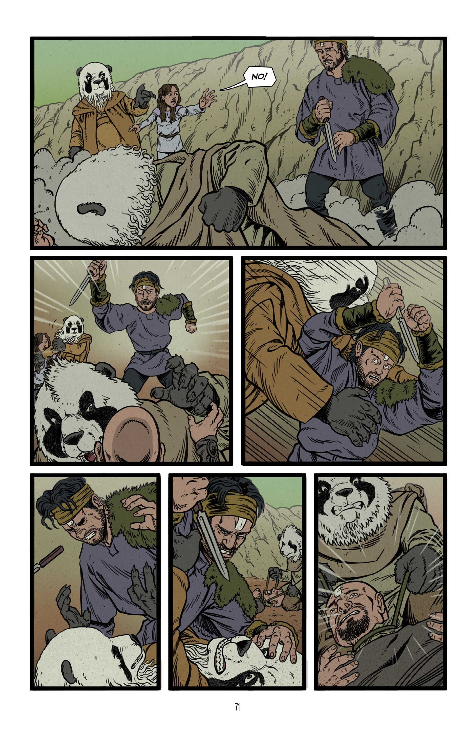 Read online Wastelander Panda comic -  Issue # TPB - 74