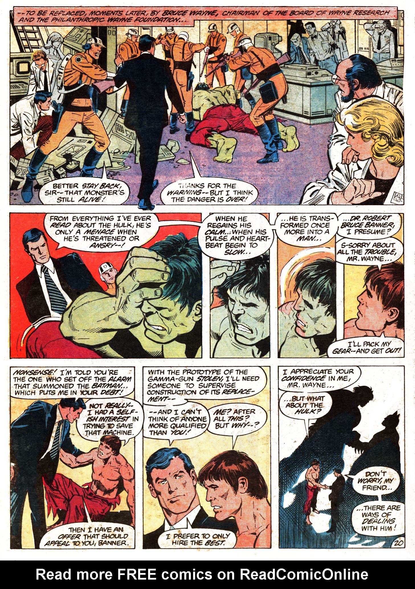 Read online Batman vs. The Incredible Hulk comic -  Issue # Full - 22