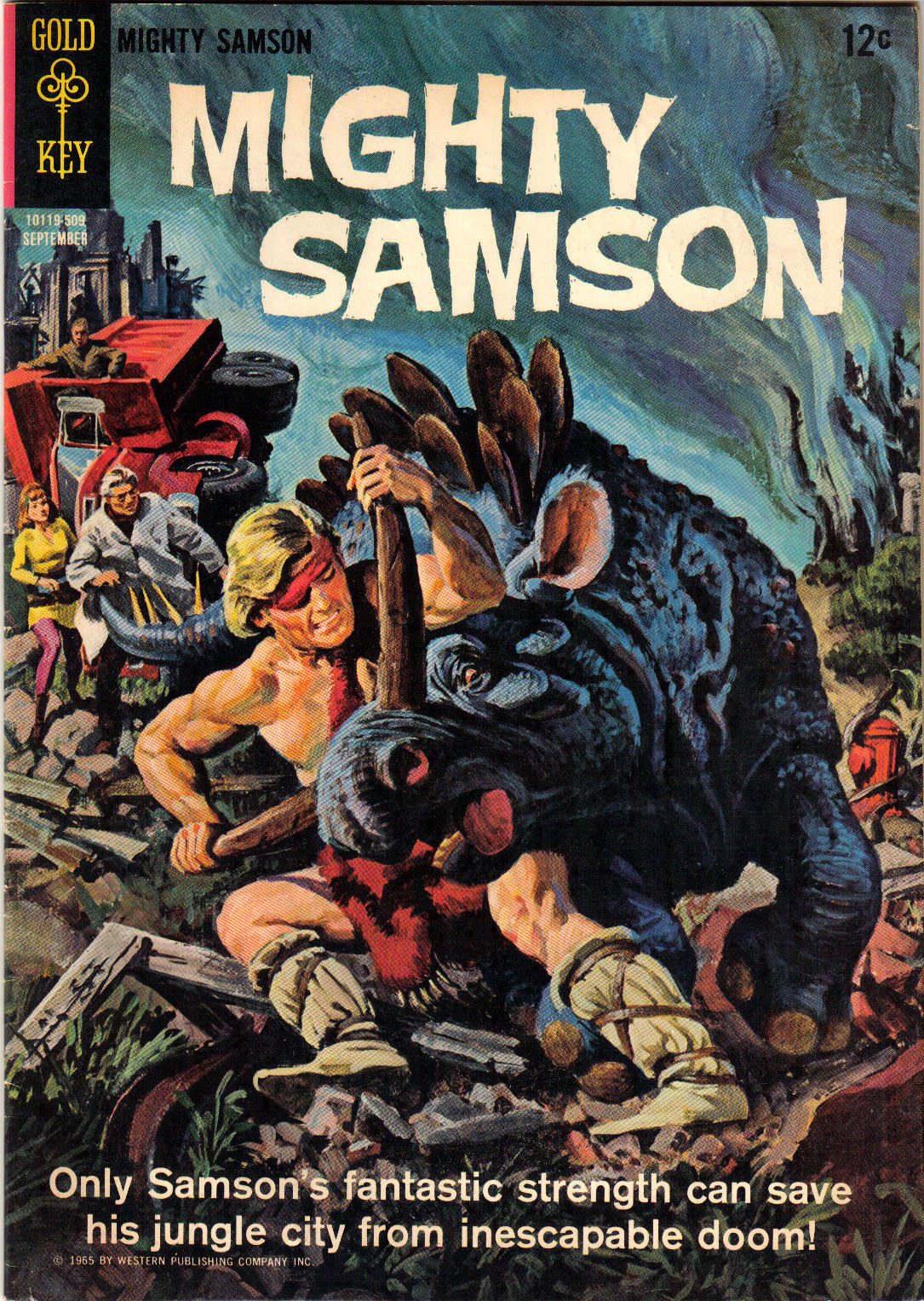 Read online Mighty Samson (1964) comic -  Issue #3 - 1