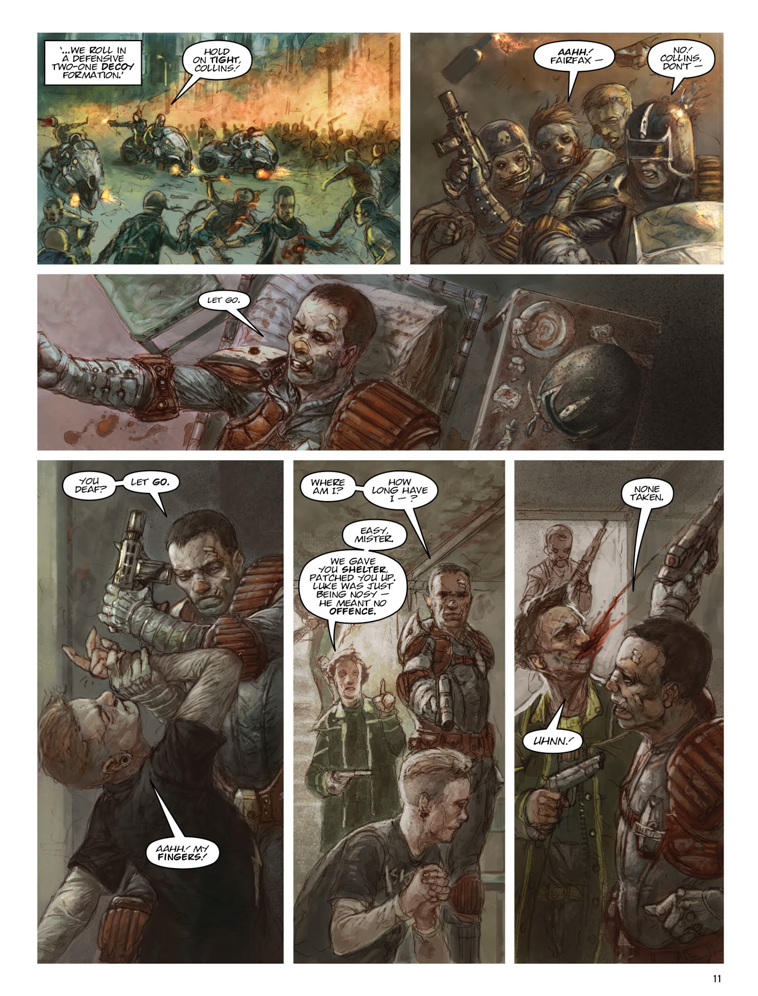 Read online The Dark Judges: The Fall of Deadworld comic -  Issue # TPB - 12