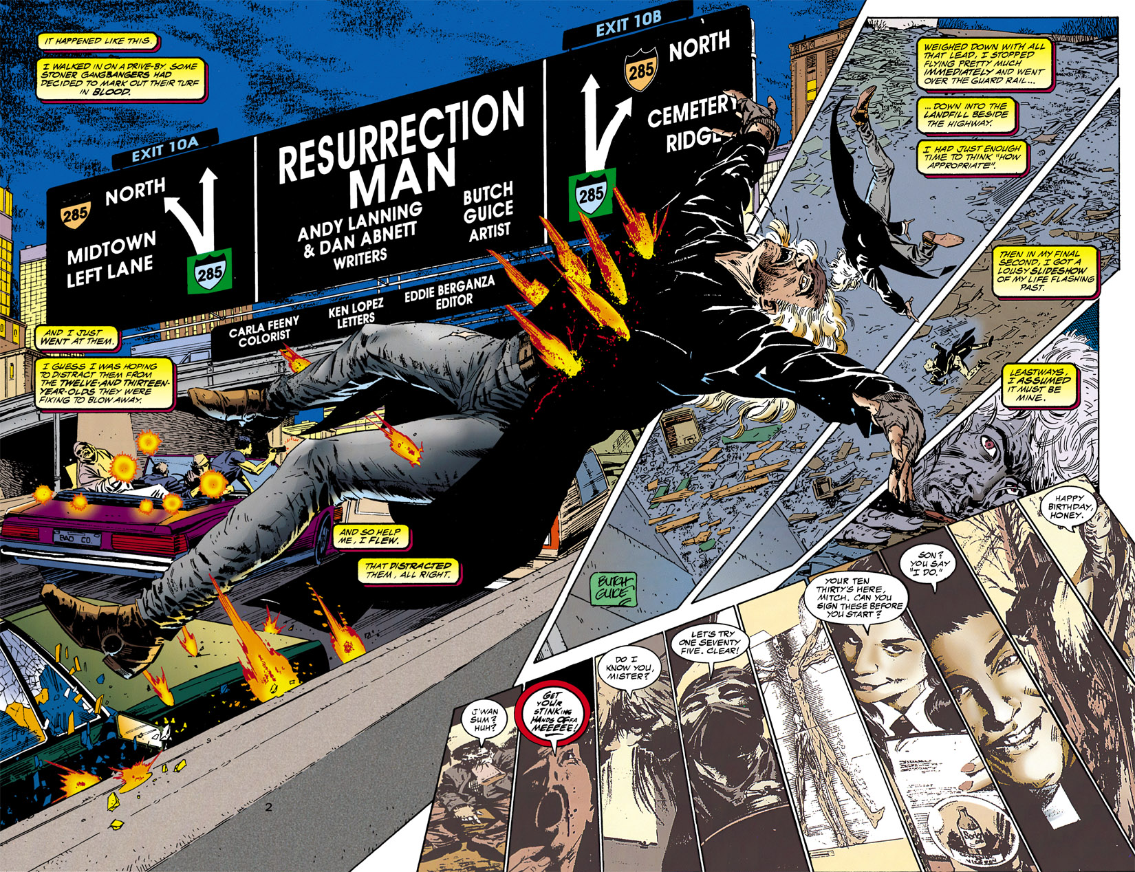 Read online Resurrection Man (1997) comic -  Issue #1 - 3