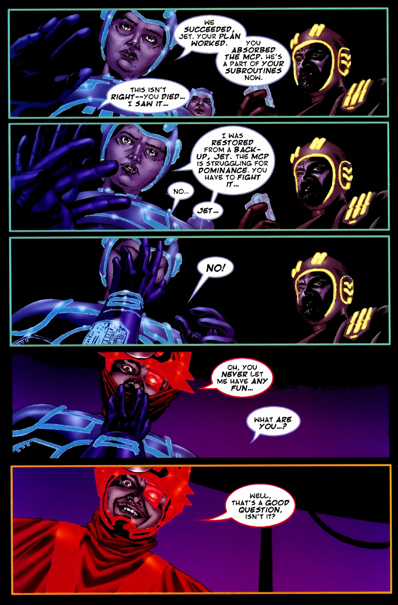 Read online TRON: Ghost in the Machine comic -  Issue #5 - 18