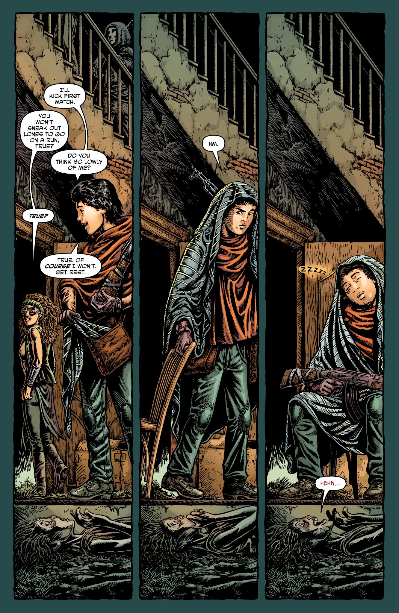 Read online Crossed Plus One Hundred: Mimic comic -  Issue #3 - 34
