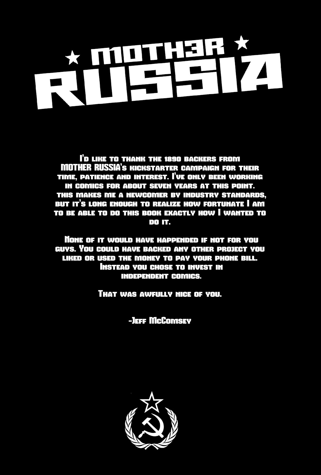 Mother Russia issue TPB - Page 118