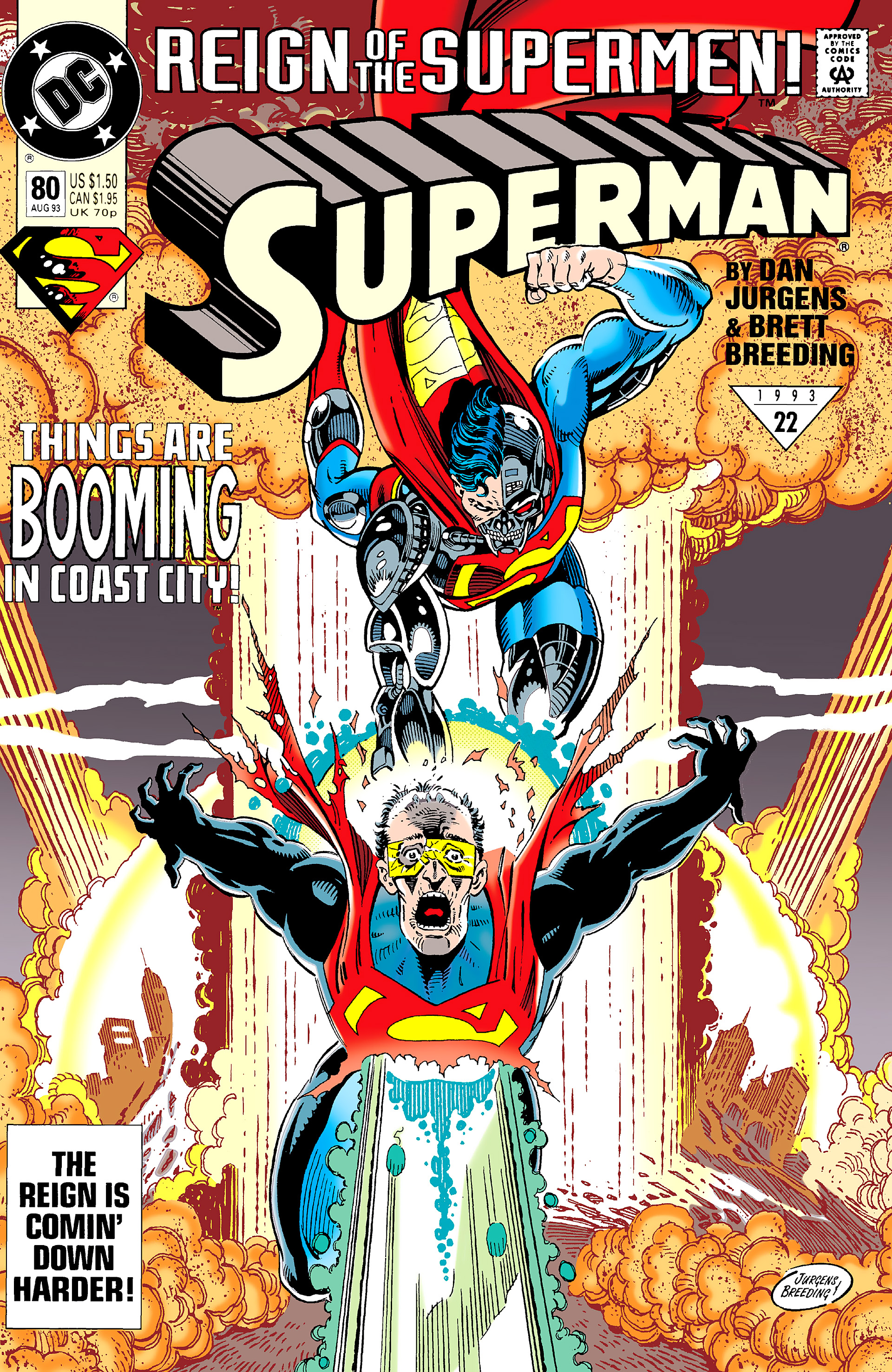 Read online Superman (1987) comic -  Issue #80 - 1