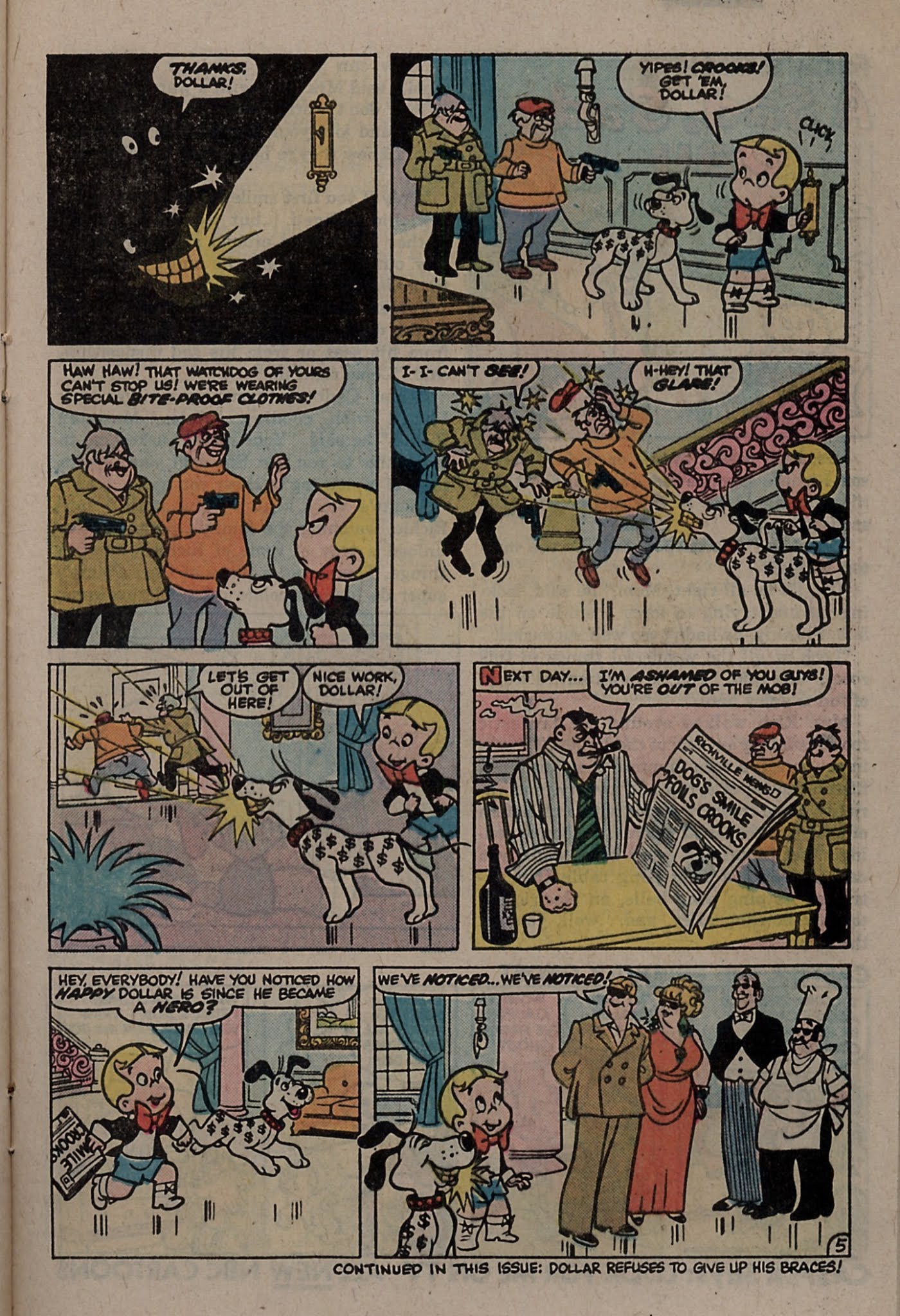 Read online Richie Rich & Dollar the Dog comic -  Issue #15 - 25