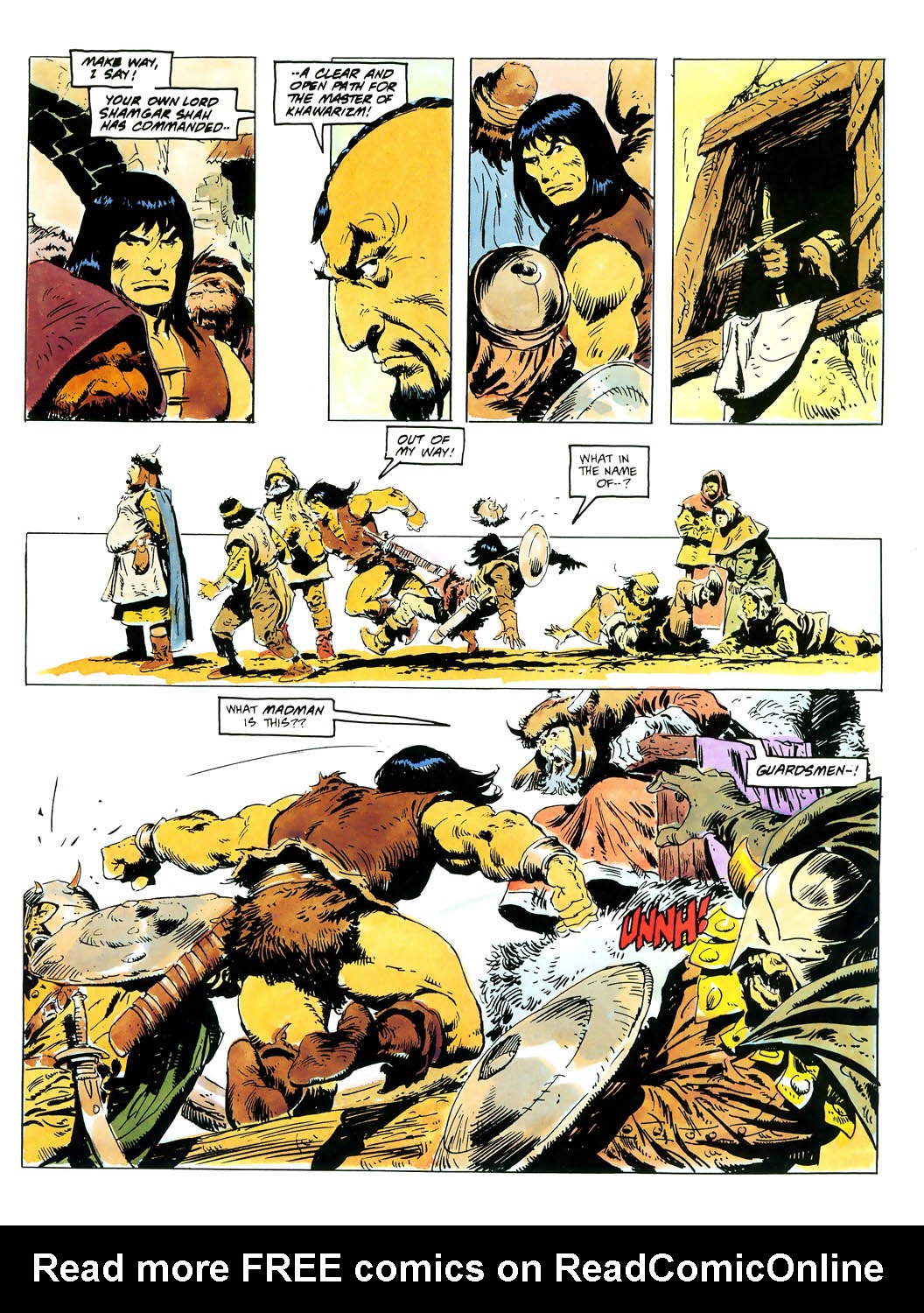 Read online Marvel Graphic Novel comic -  Issue #69 - Conan - The Rogue - 14