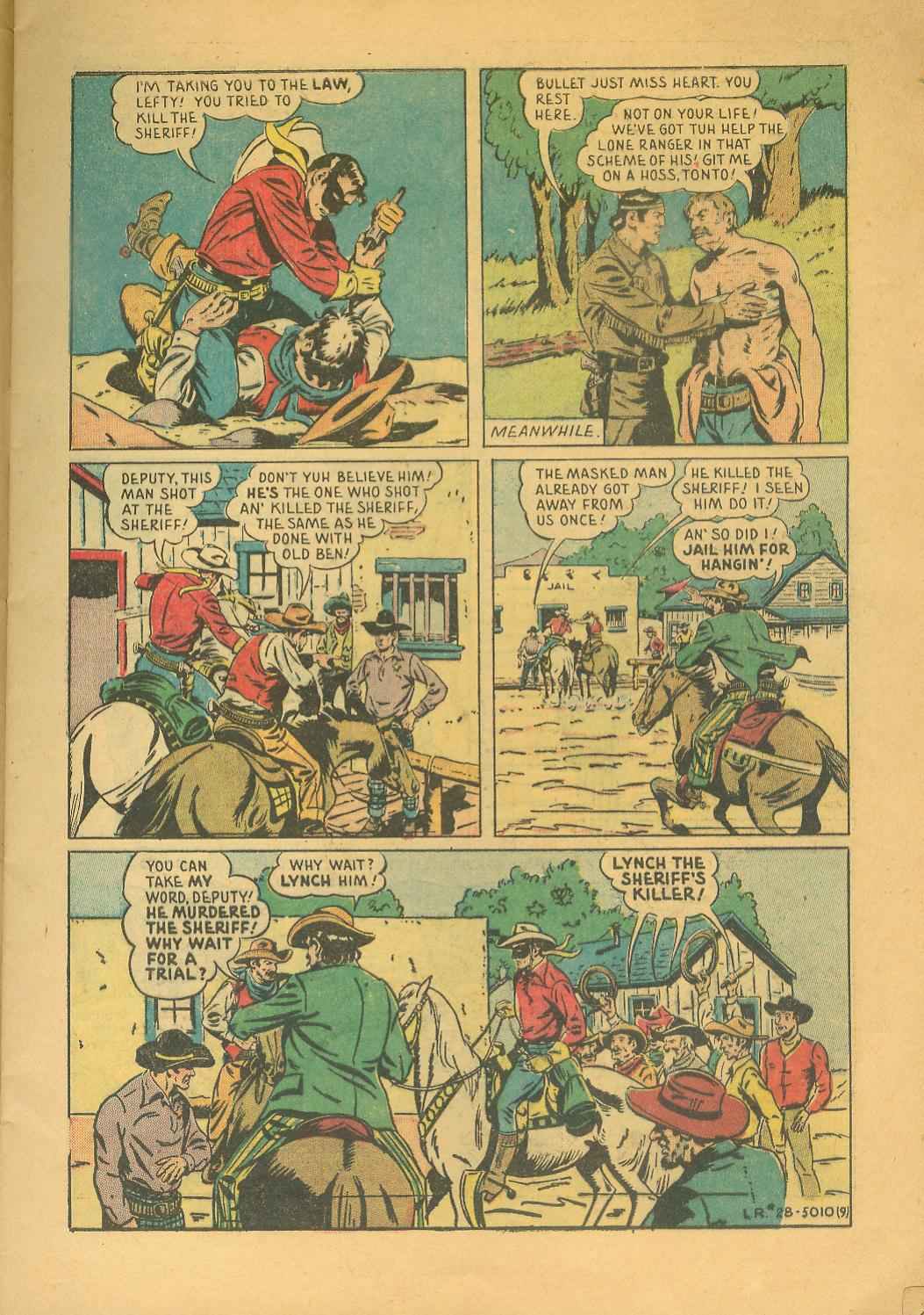 Read online The Lone Ranger (1948) comic -  Issue #28 - 11