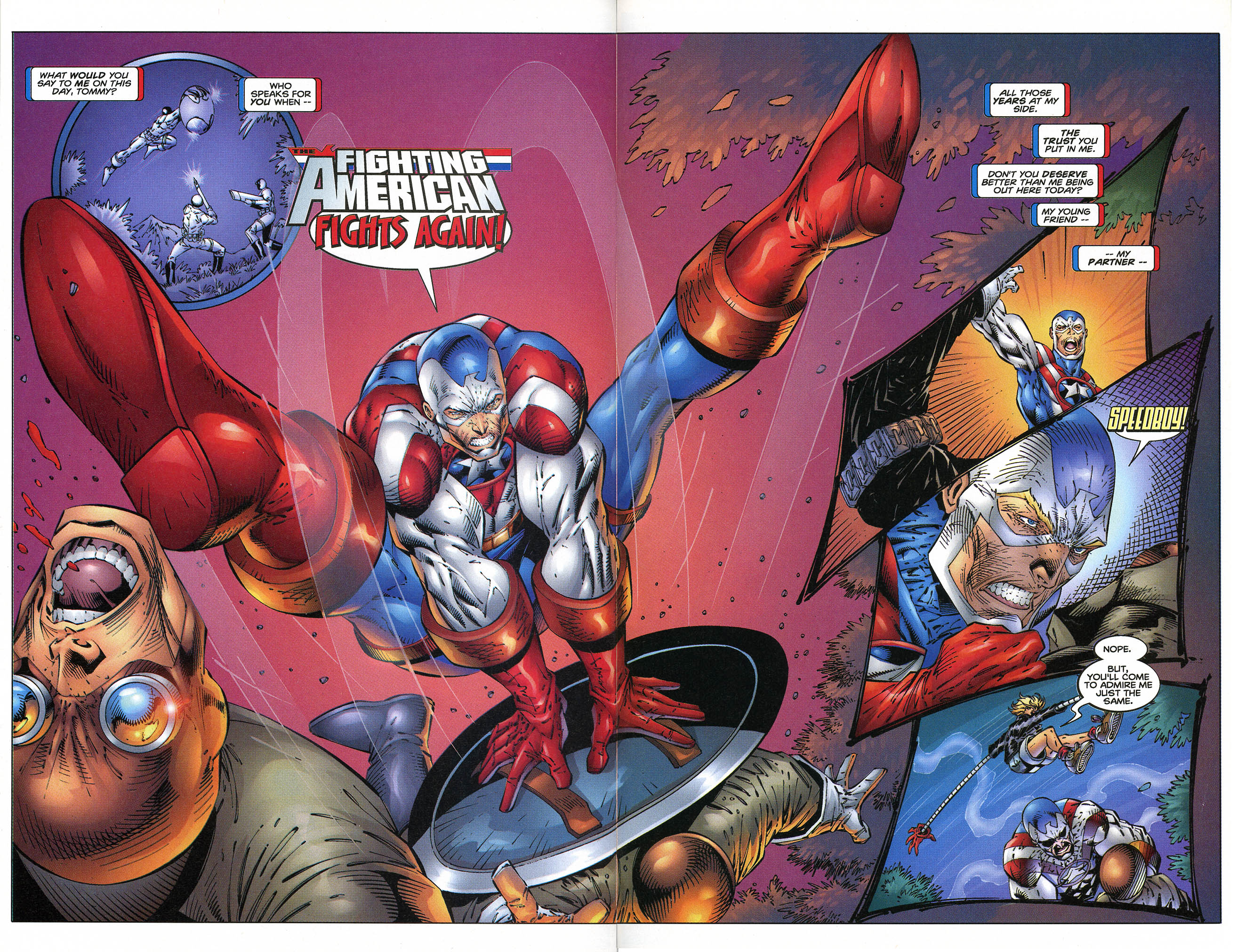 Read online Fighting American comic -  Issue #1 - 24