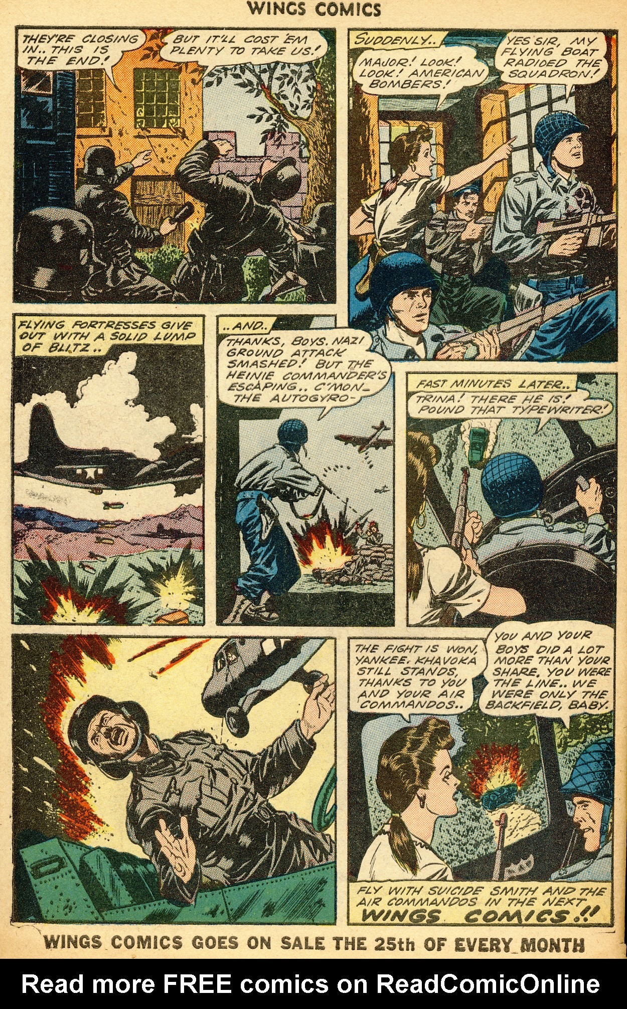 Read online Wings Comics comic -  Issue #45 - 50