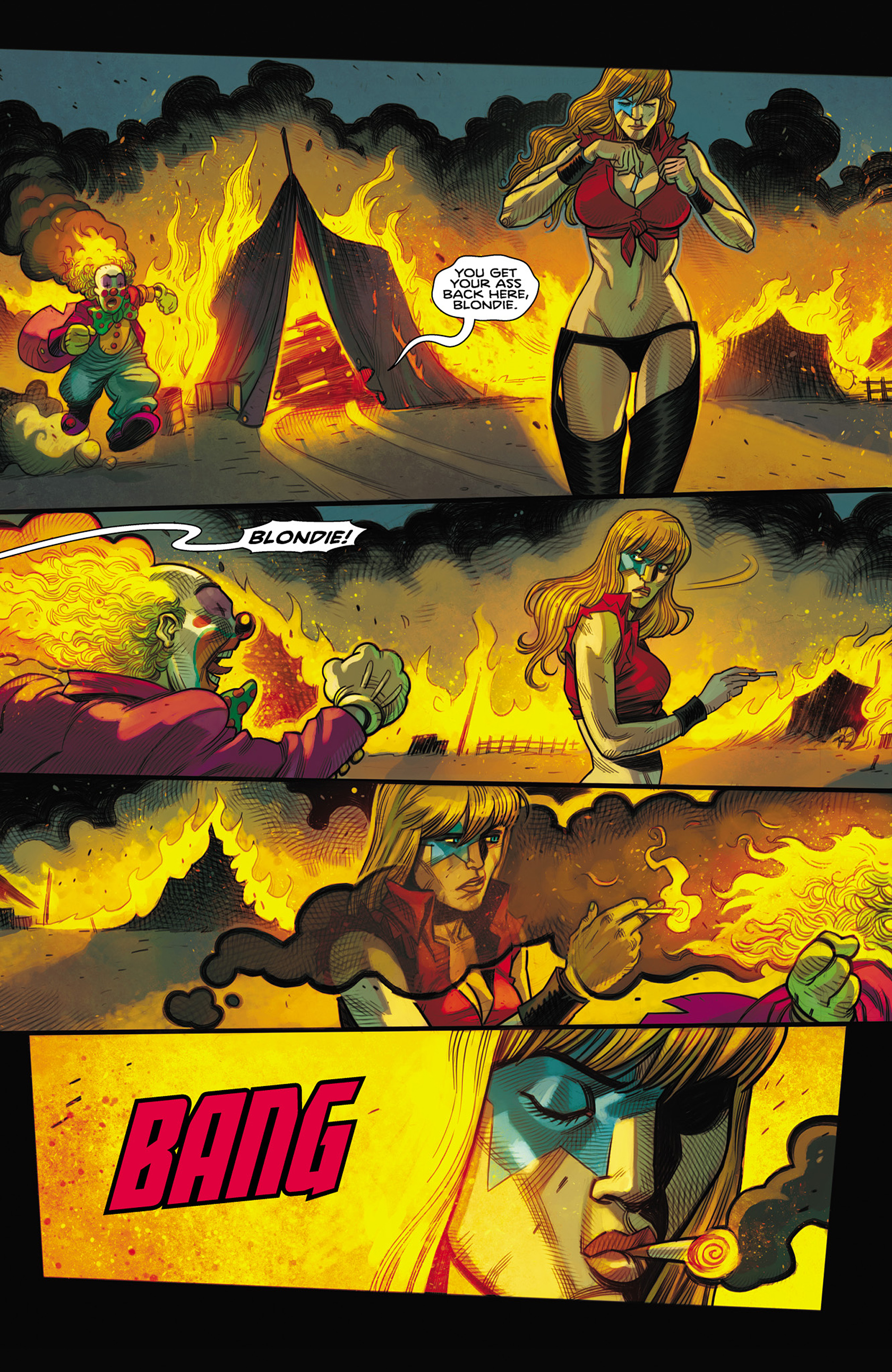 Read online Clown Fatale comic -  Issue #4 - 19