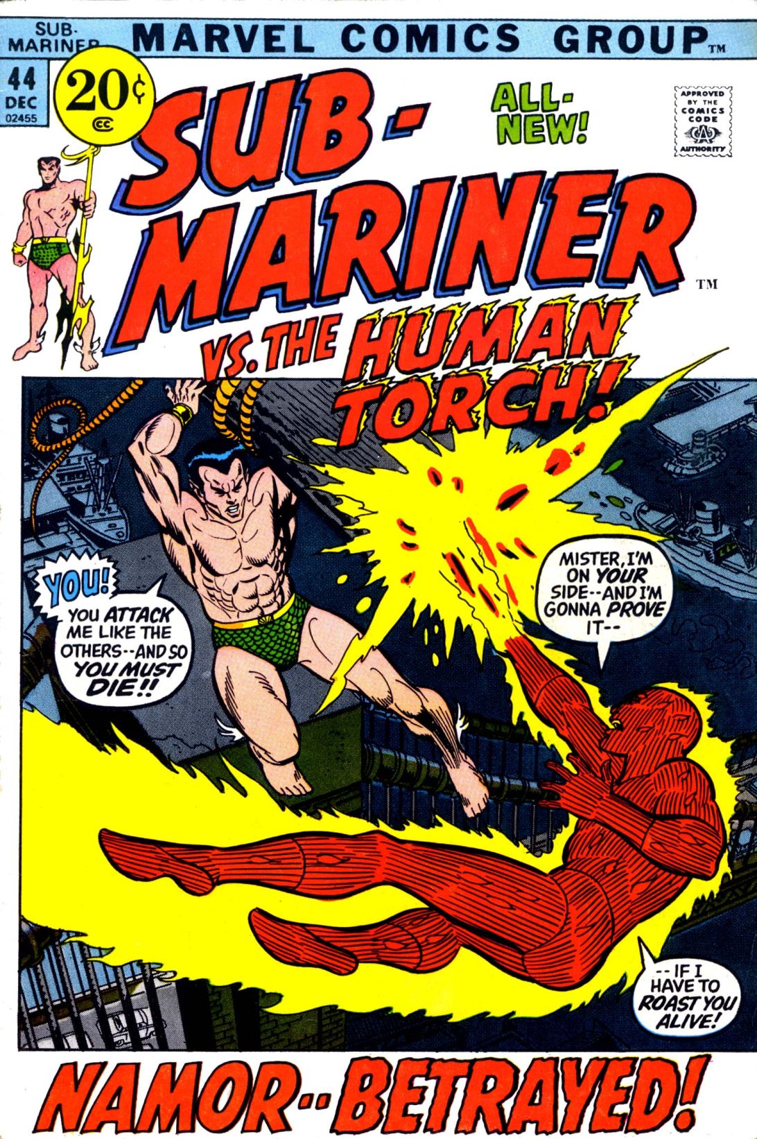 Read online The Sub-Mariner comic -  Issue #44 - 1