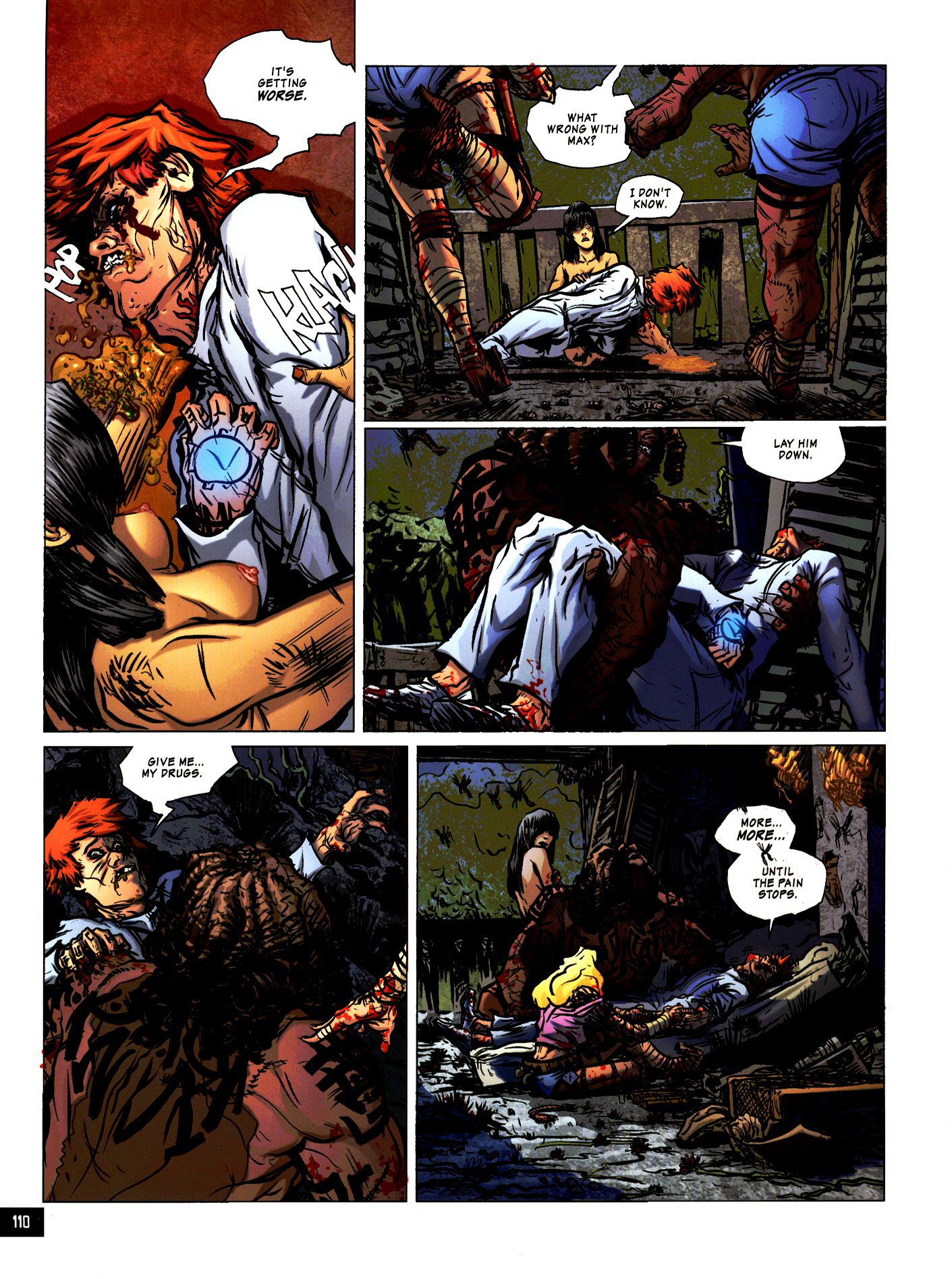 Read online Fluorescent Black comic -  Issue # TPB (Part 2) - 7