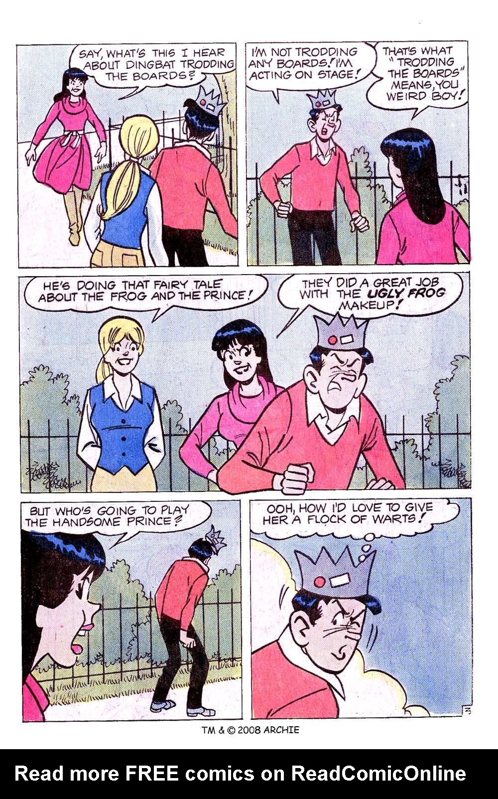 Read online Jughead (1965) comic -  Issue #282 - 5