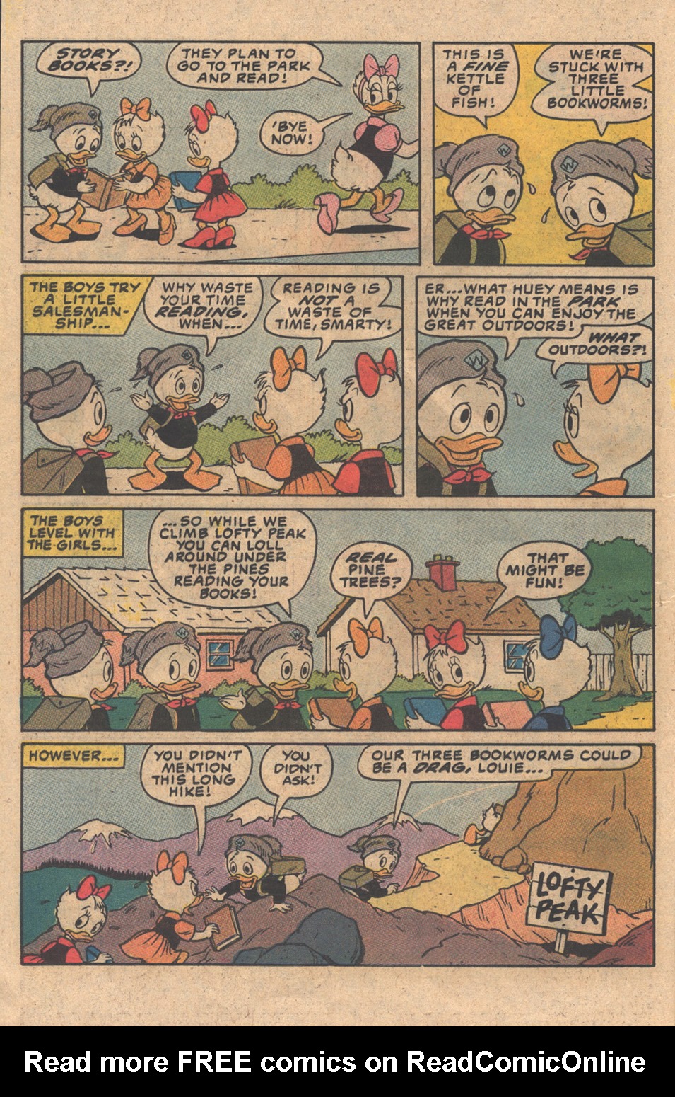 Read online Huey, Dewey, and Louie Junior Woodchucks comic -  Issue #73 - 22