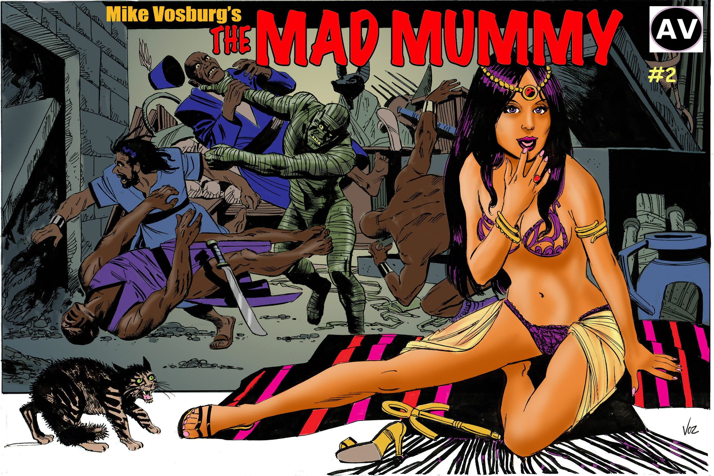 Read online The Mad Mummy comic -  Issue #2 - 2