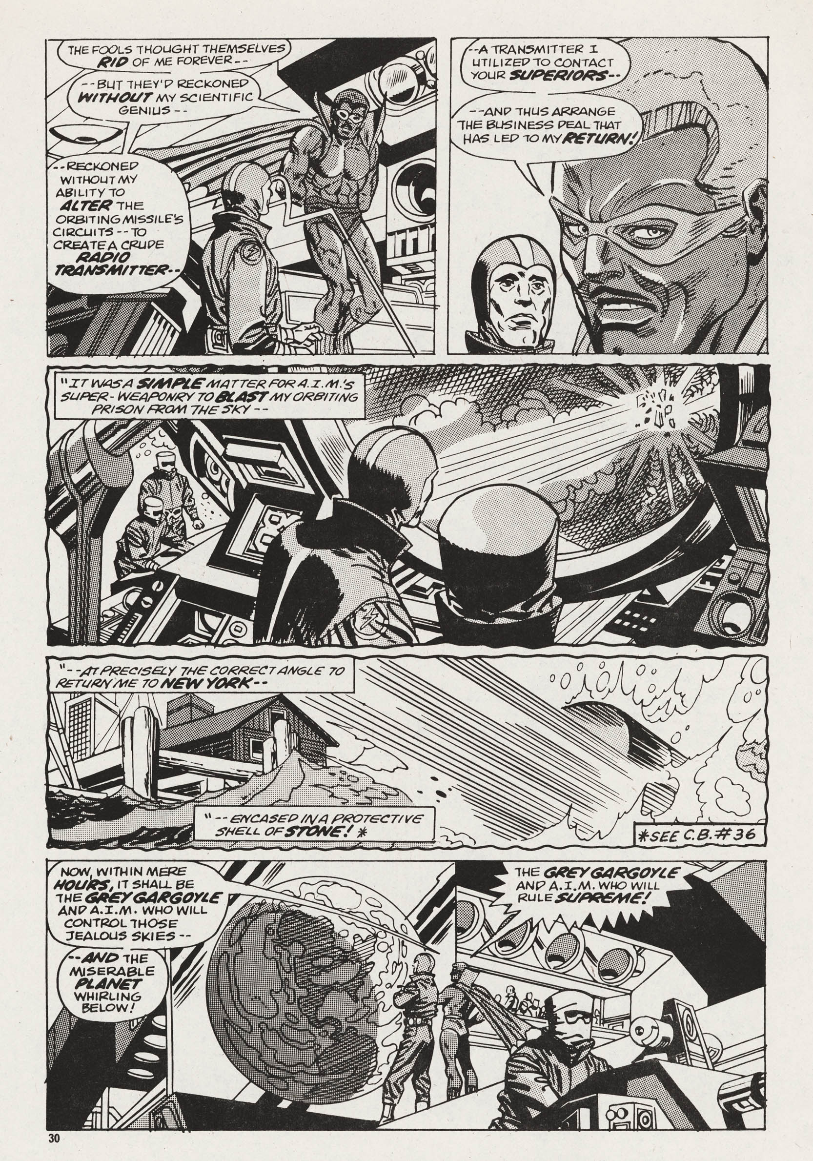 Read online Captain Britain (1976) comic -  Issue #38 - 30