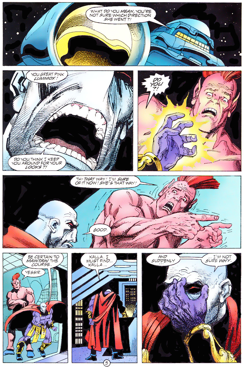 Read online Dreadstar (1994) comic -  Issue #5 - 7
