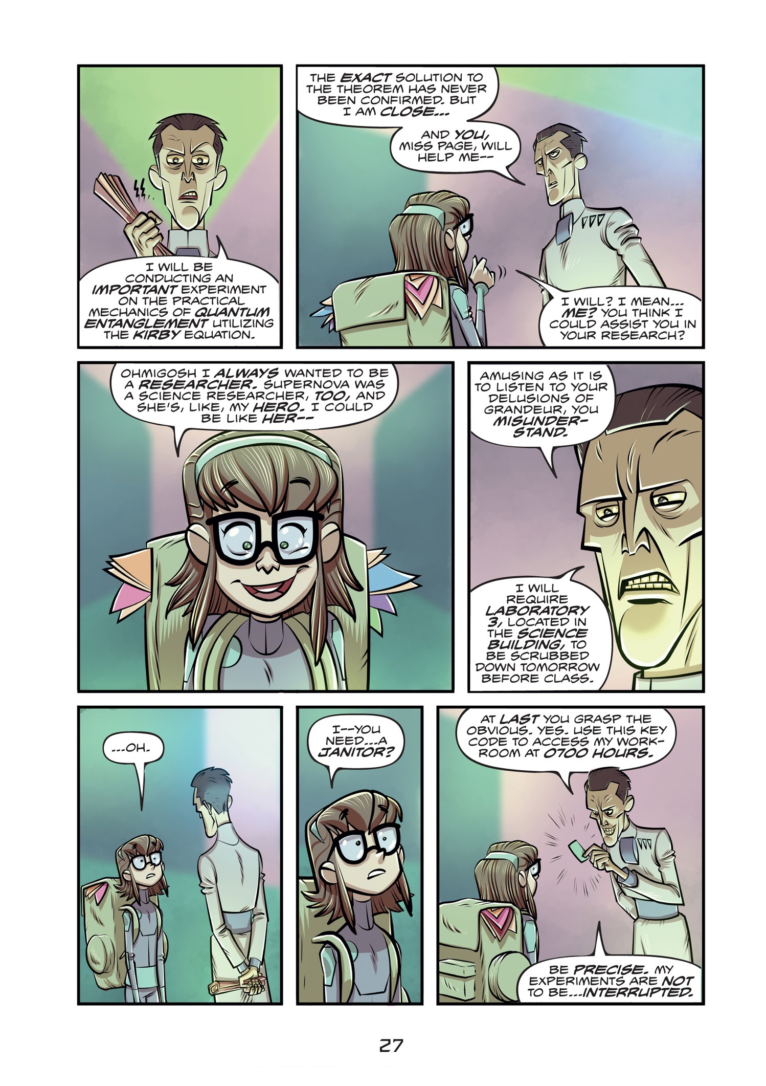Read online The Infinite Adventures of Supernova: Pepper Page Saves the Universe! comic -  Issue # TPB (Part 1) - 31