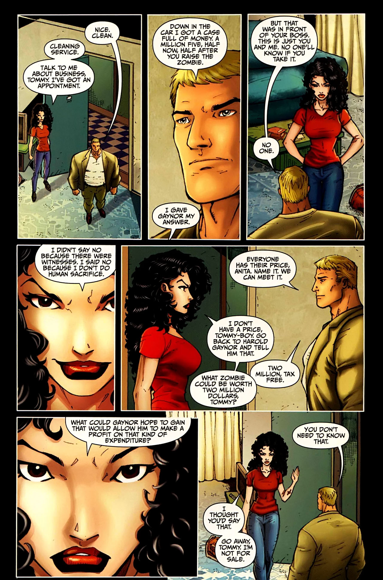 Read online Anita Blake: The Laughing Corpse - Book One comic -  Issue #3 - 16