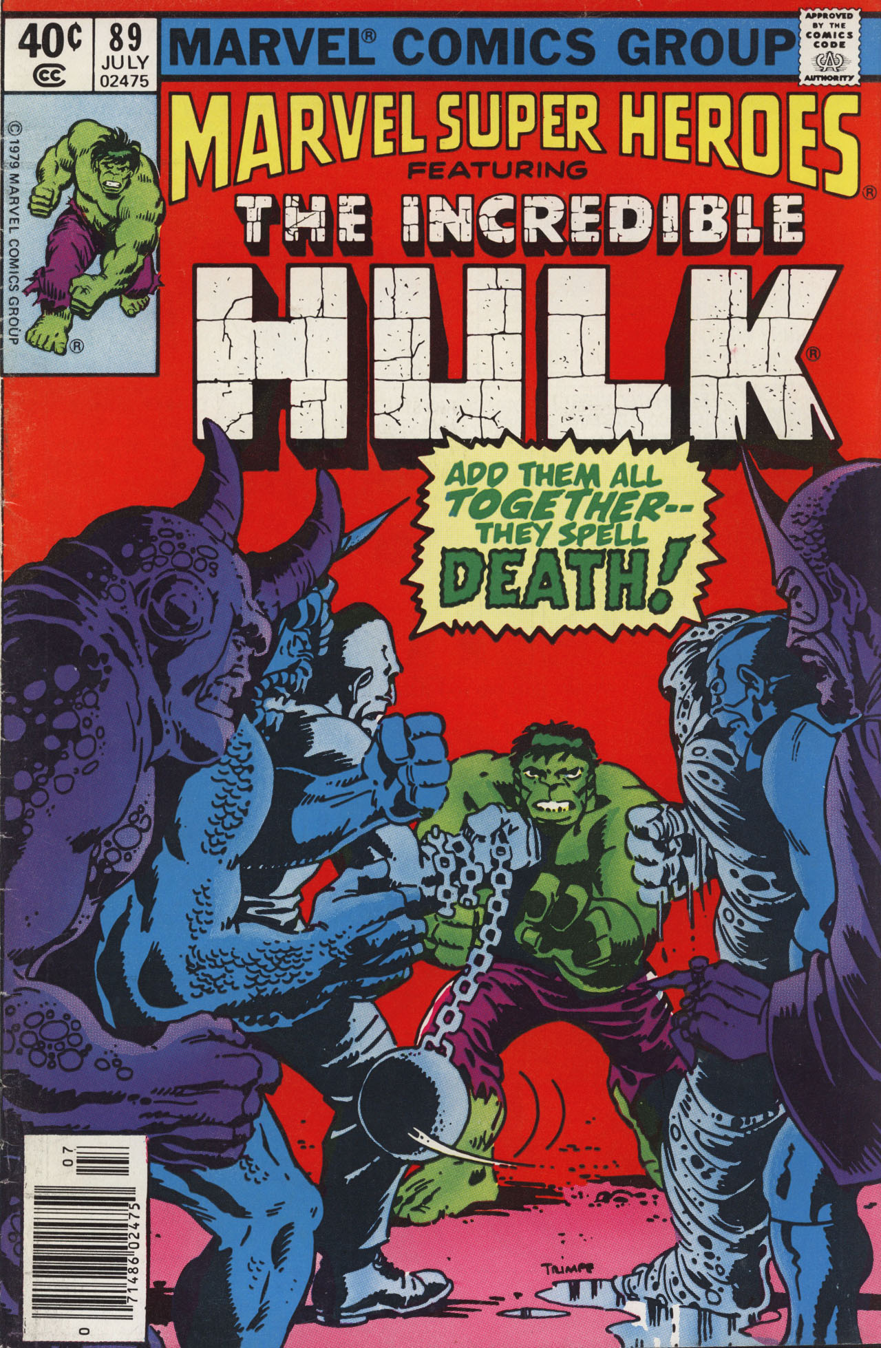 Read online Marvel Super-Heroes comic -  Issue #89 - 1