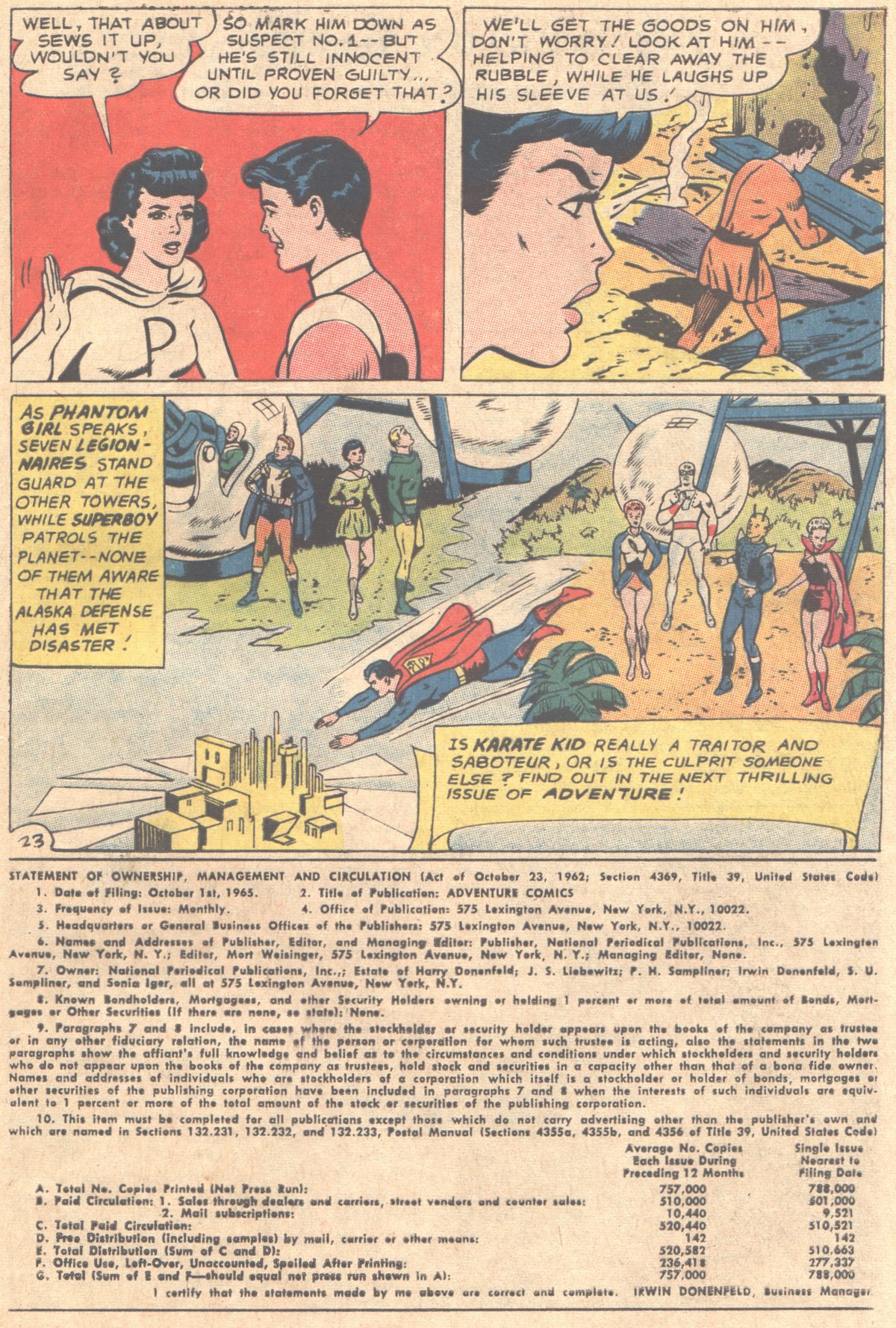 Read online Adventure Comics (1938) comic -  Issue #346 - 31