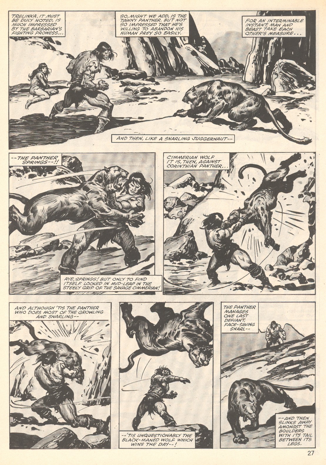 Read online The Savage Sword Of Conan comic -  Issue #78 - 27