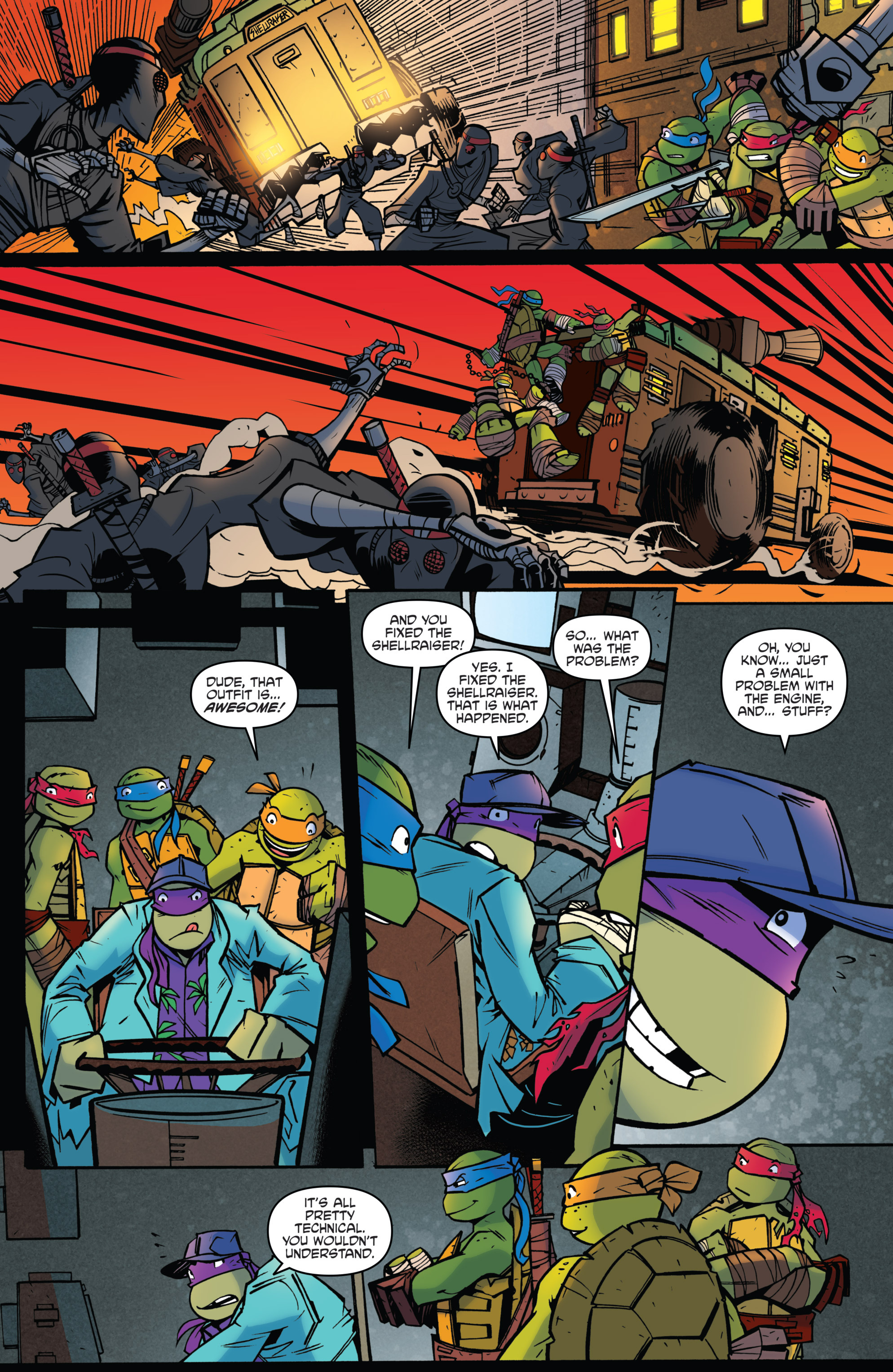 Read online Teenage Mutant Ninja Turtles New Animated Adventures comic -  Issue #16 - 21