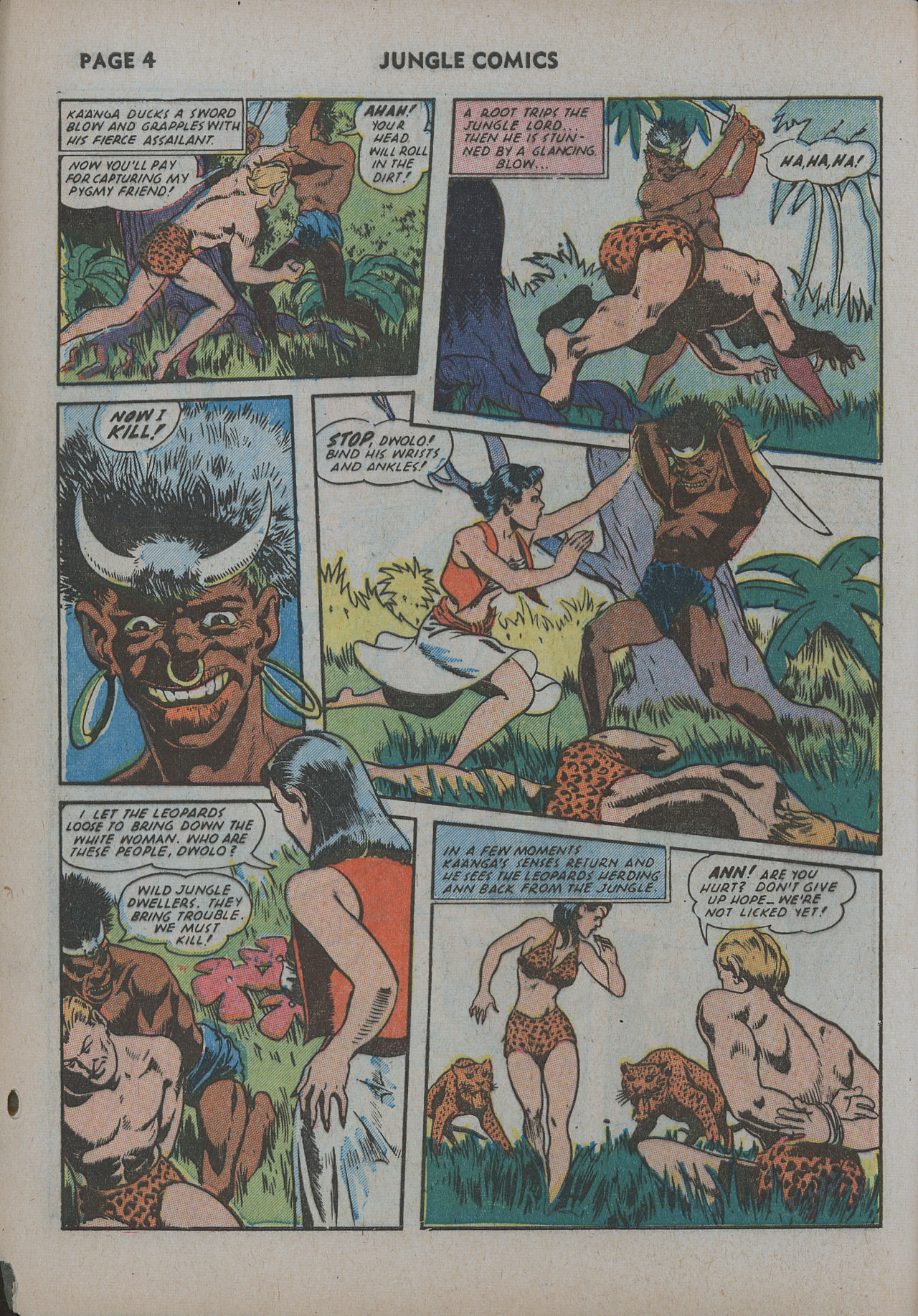 Read online Jungle Comics comic -  Issue #31 - 7