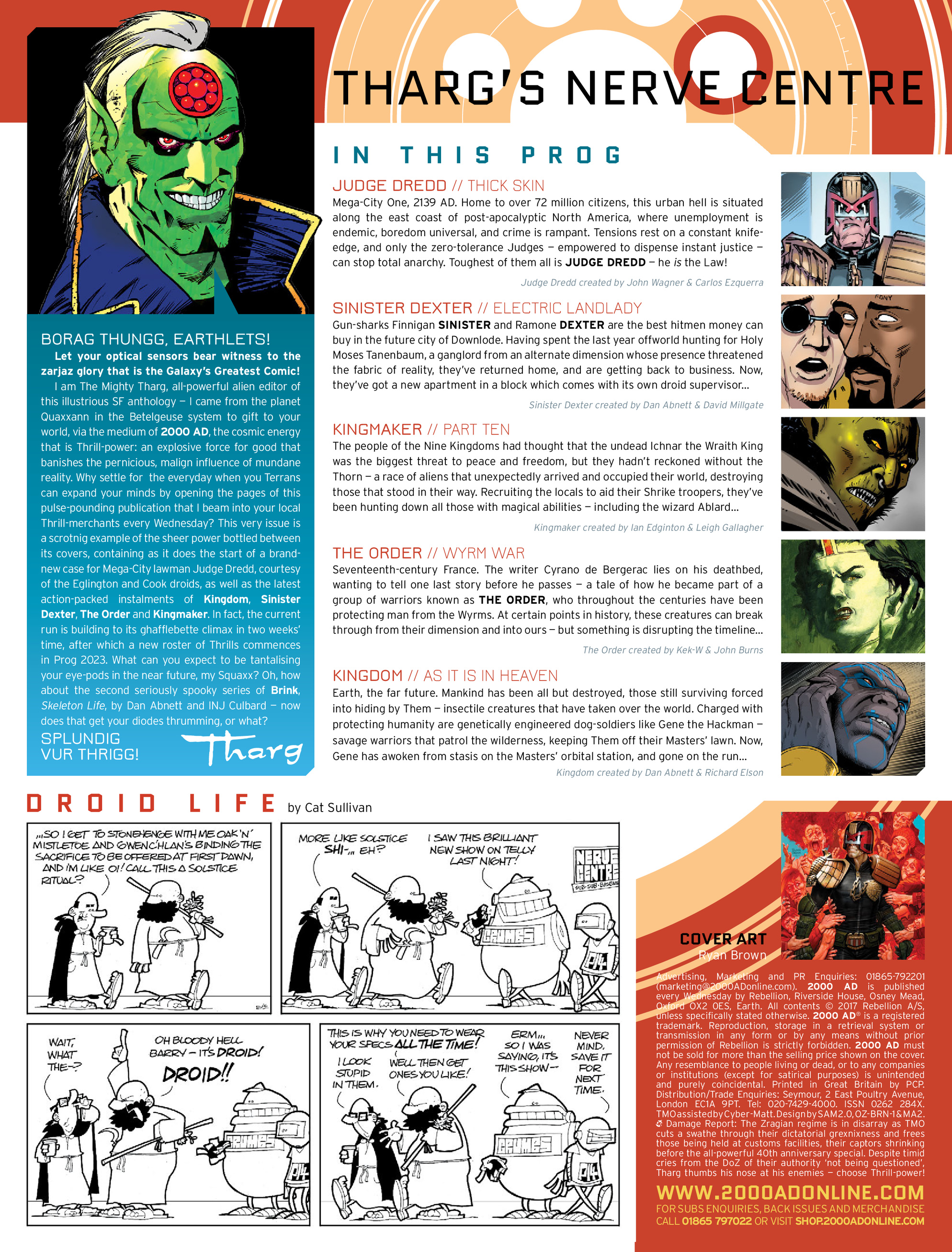 Read online 2000 AD comic -  Issue #2020 - 2