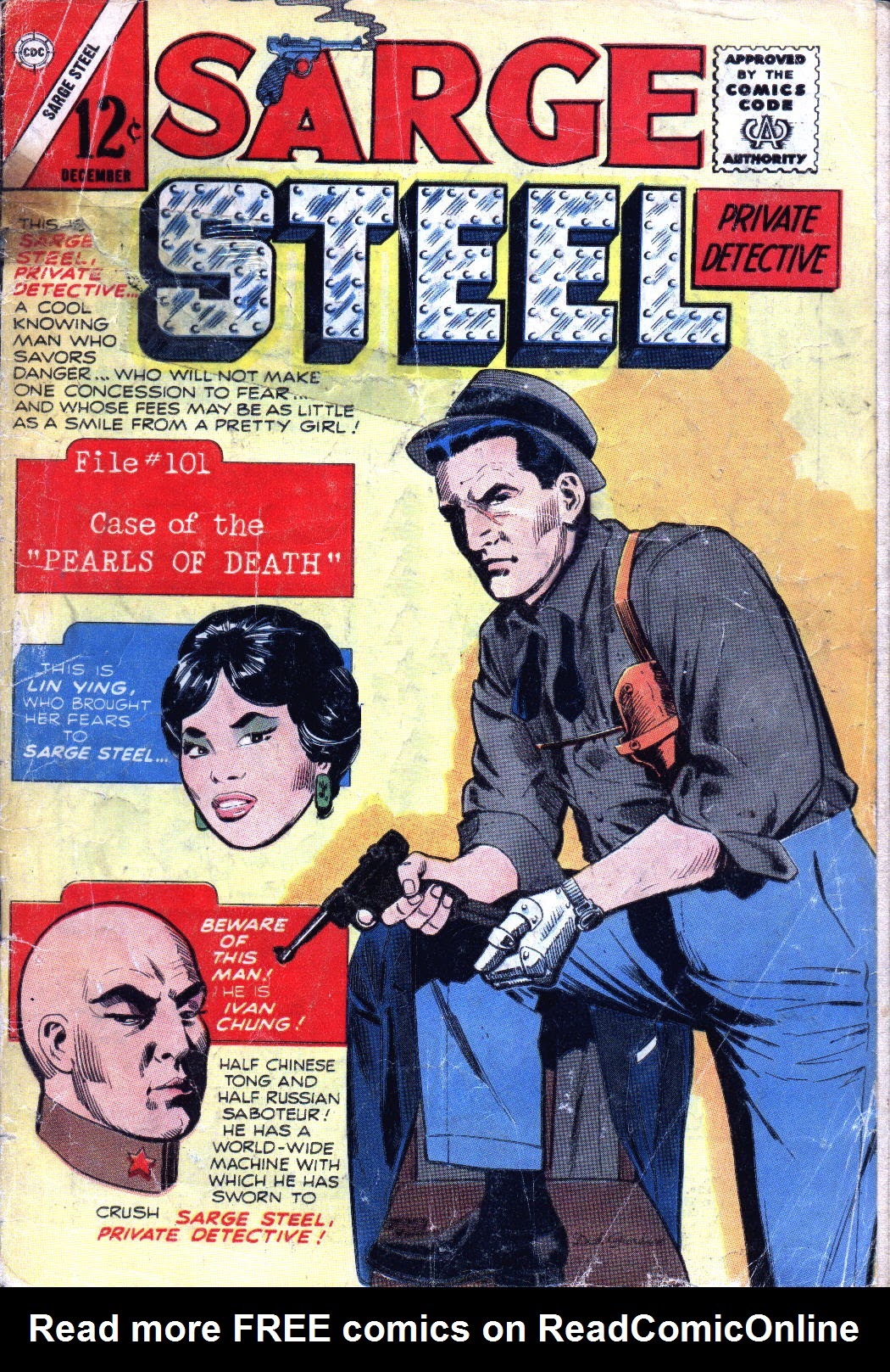 Read online Sarge Steel comic -  Issue #1 - 1