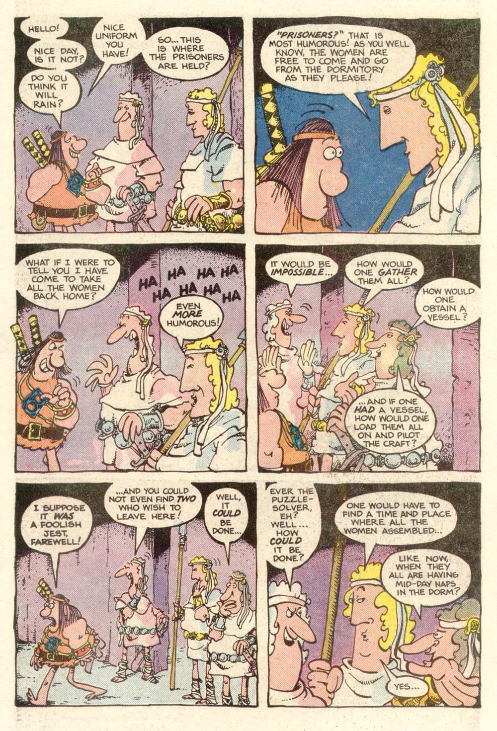 Read online Sergio Aragonés Groo the Wanderer comic -  Issue #4 - 16